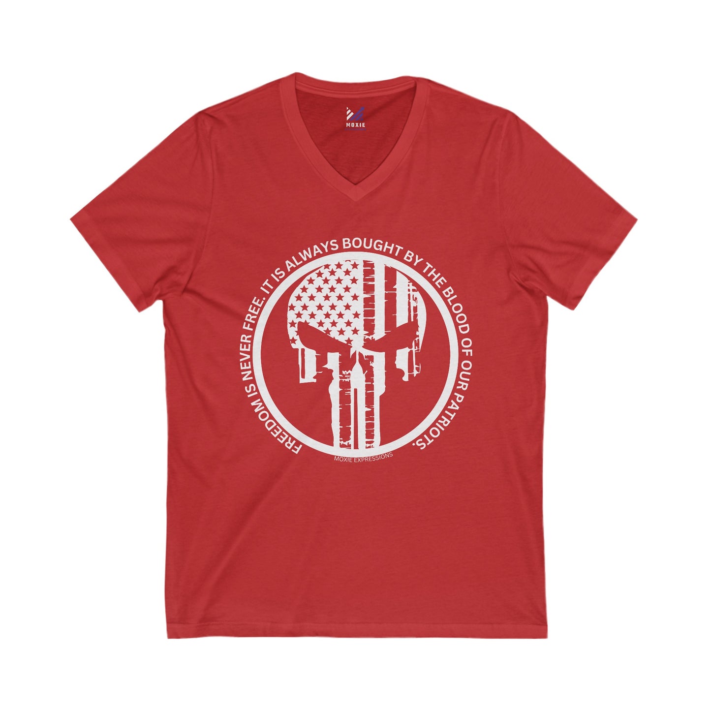 Patriot Protector Unisex Jersey Short Sleeve V-Neck Tee