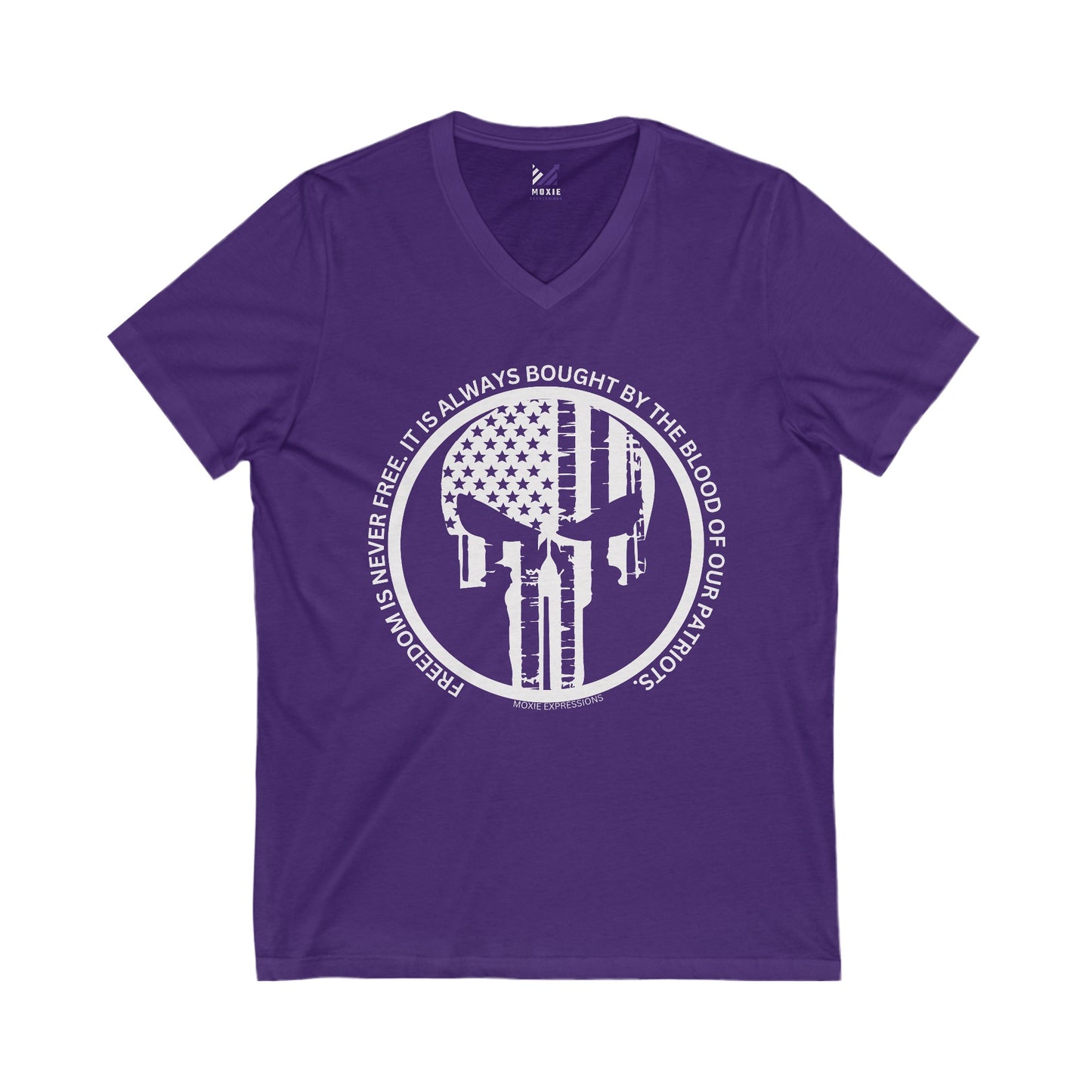 Patriot Protector Unisex Jersey Short Sleeve V-Neck Tee