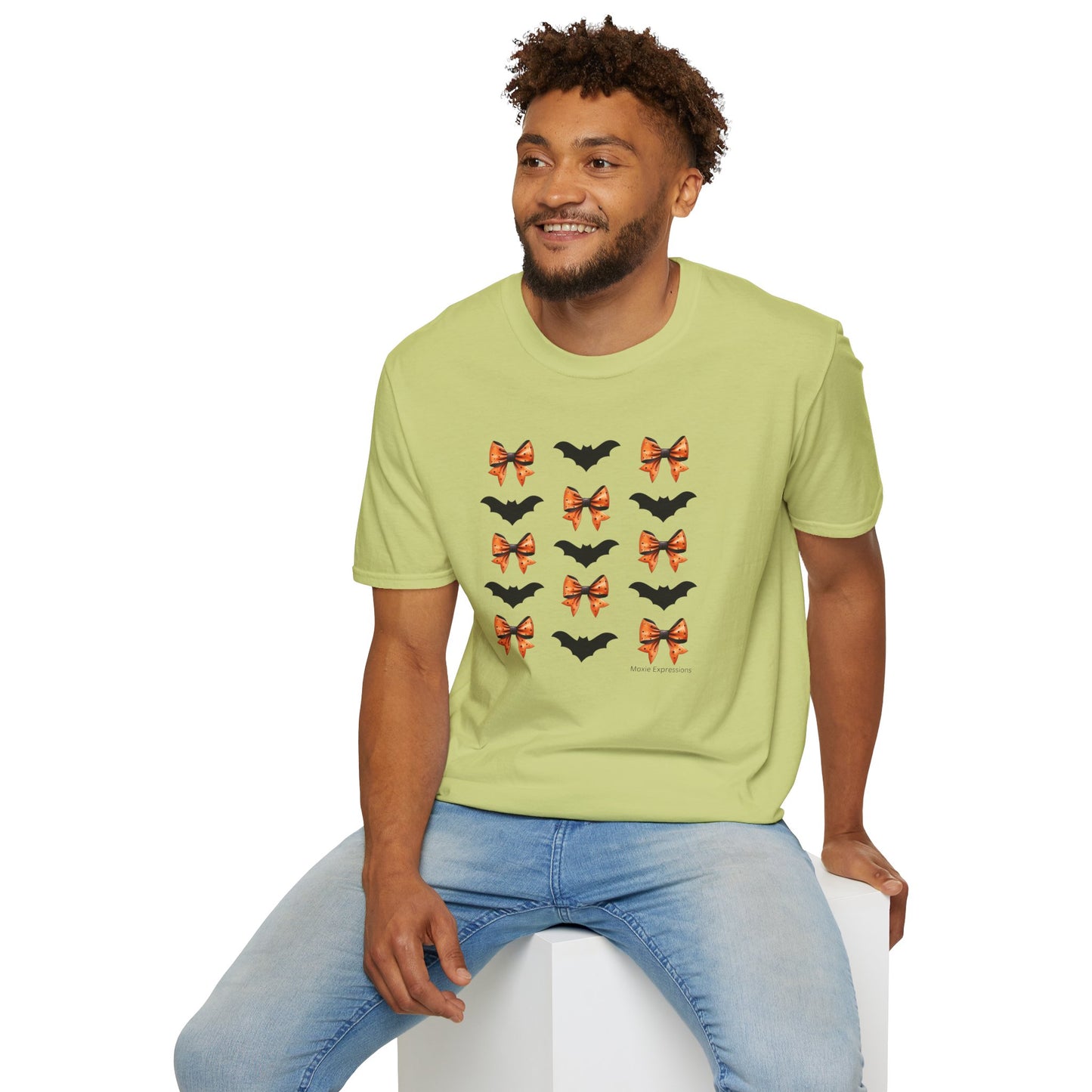 Batty Bowtique Unisex Softstyle Crewneck T-Shirt