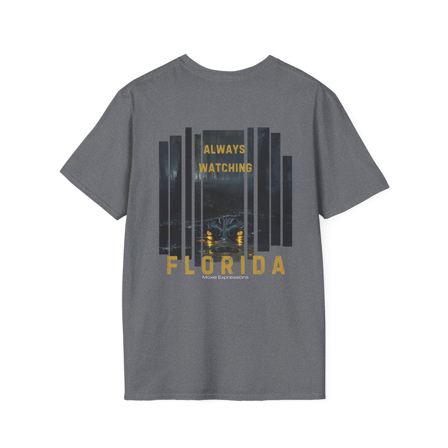Florida Always Watching Unisex Softstyle Crewneck T-Shirt