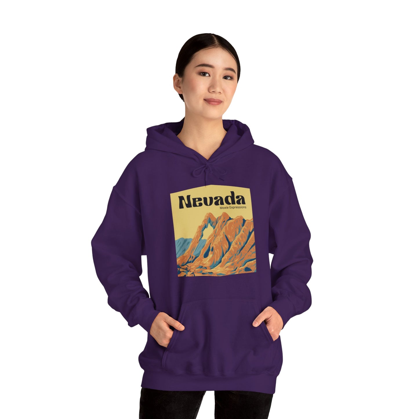 Nevada Wild Unisex Hooded Sweatshirt