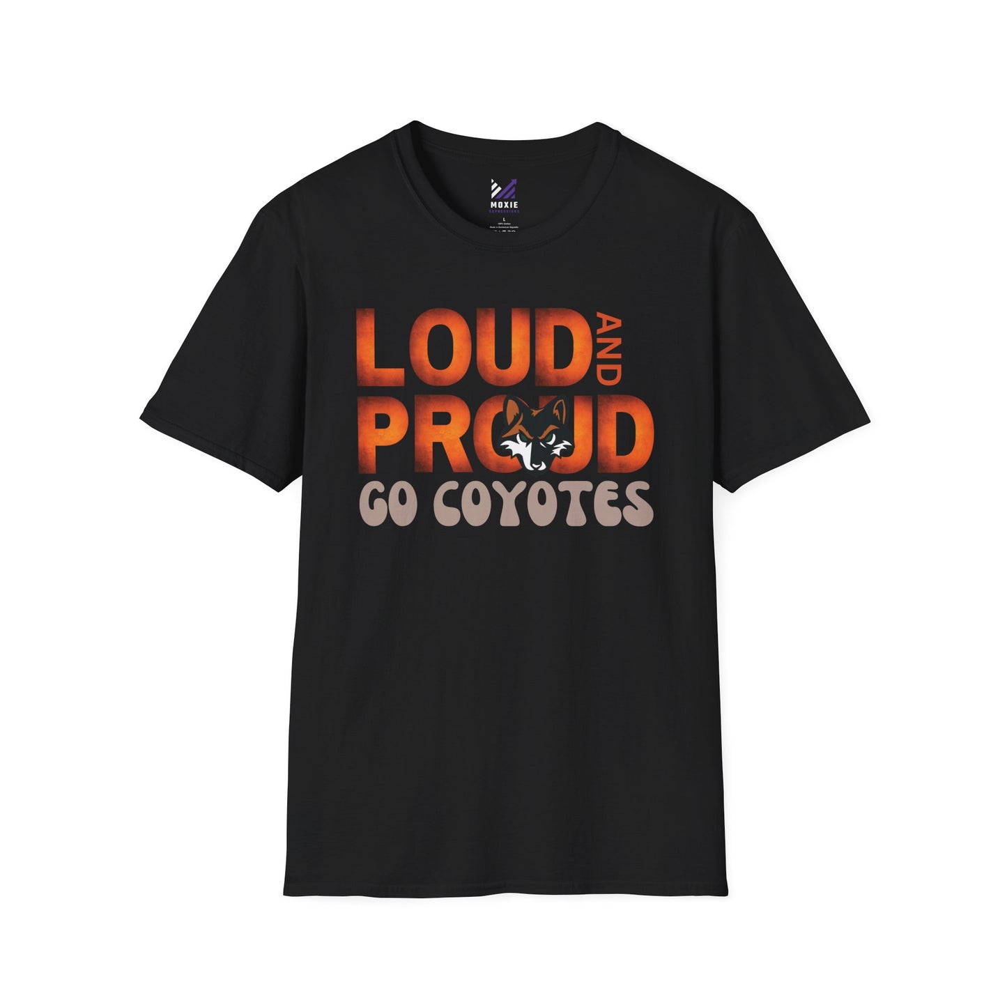 Campo Cheer - Loud & Proud Unisex Softstyle Crewneck T-Shirt