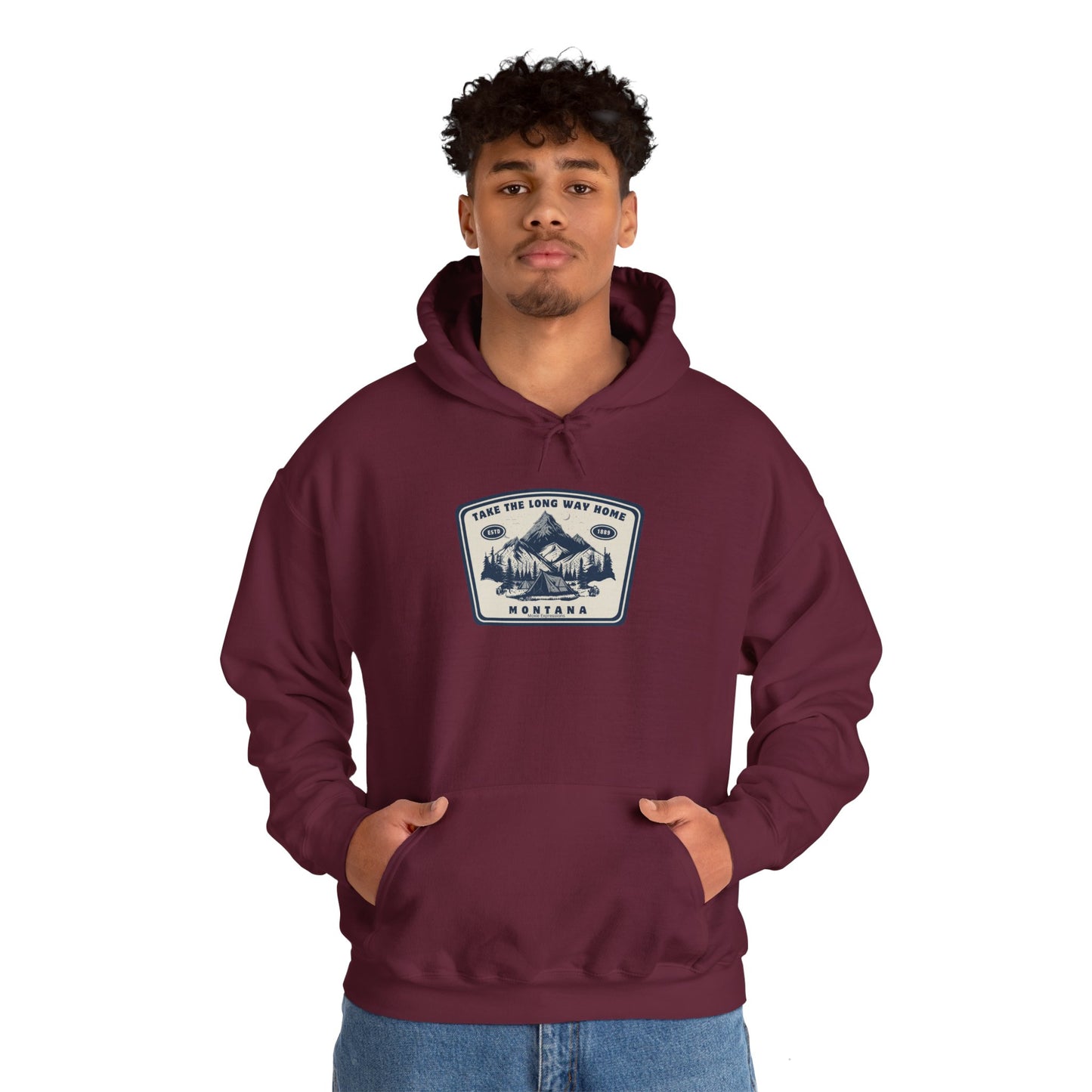 Montana Wanderer Unisex Crewneck Sweatshirt