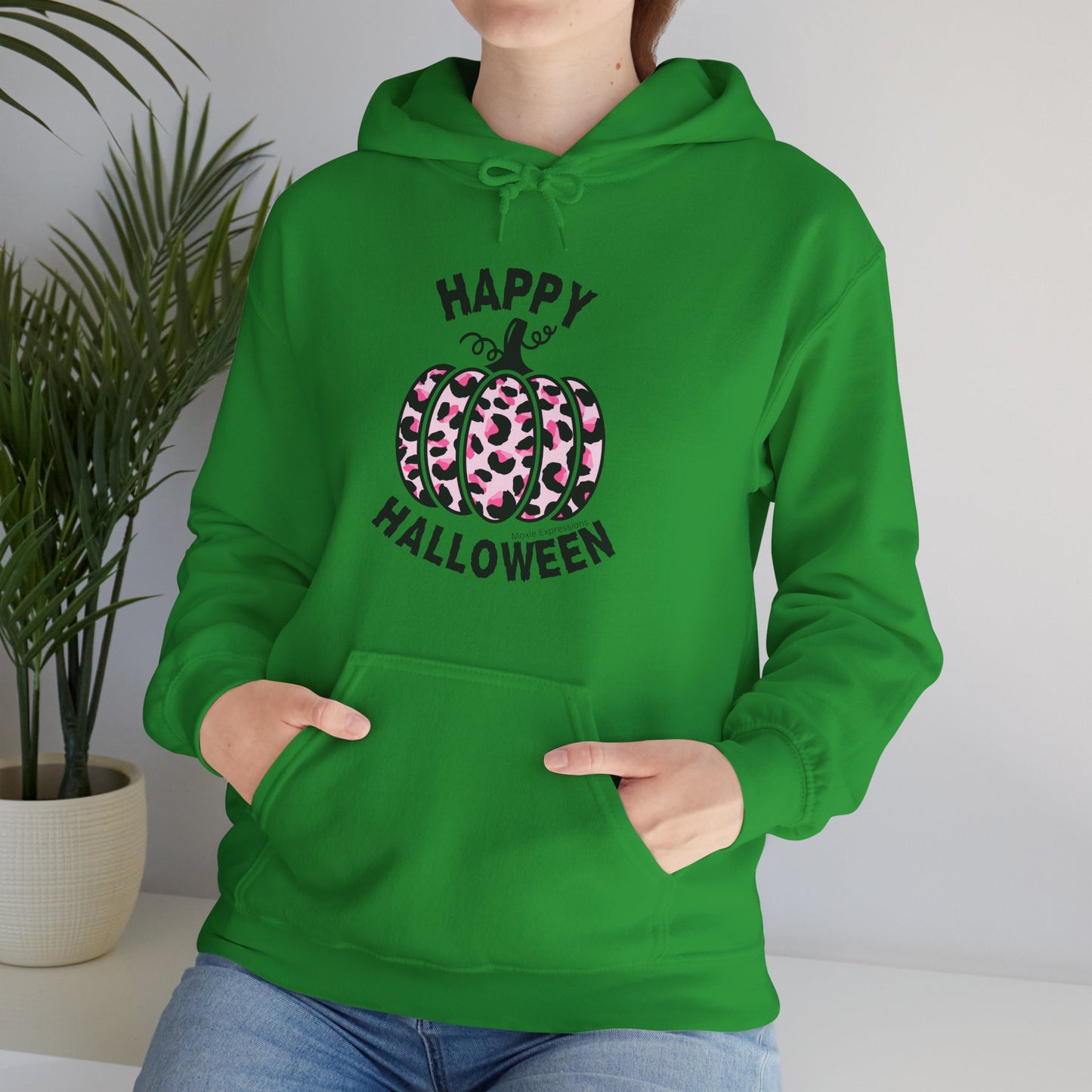 Sassy Pink Pumpkin Patch Unisex Hooded Sweatshirt