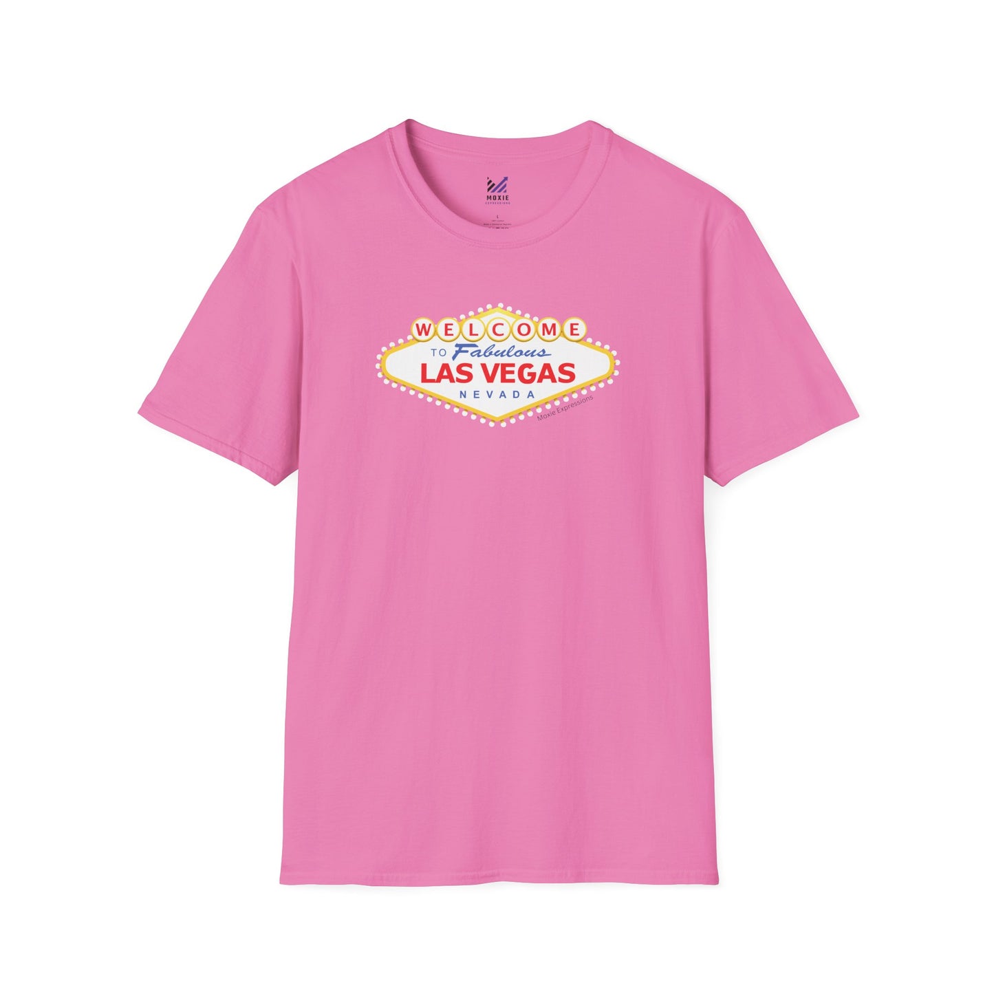 Vegas Vibes Unisex Softstyle Crewneck T-Shirt