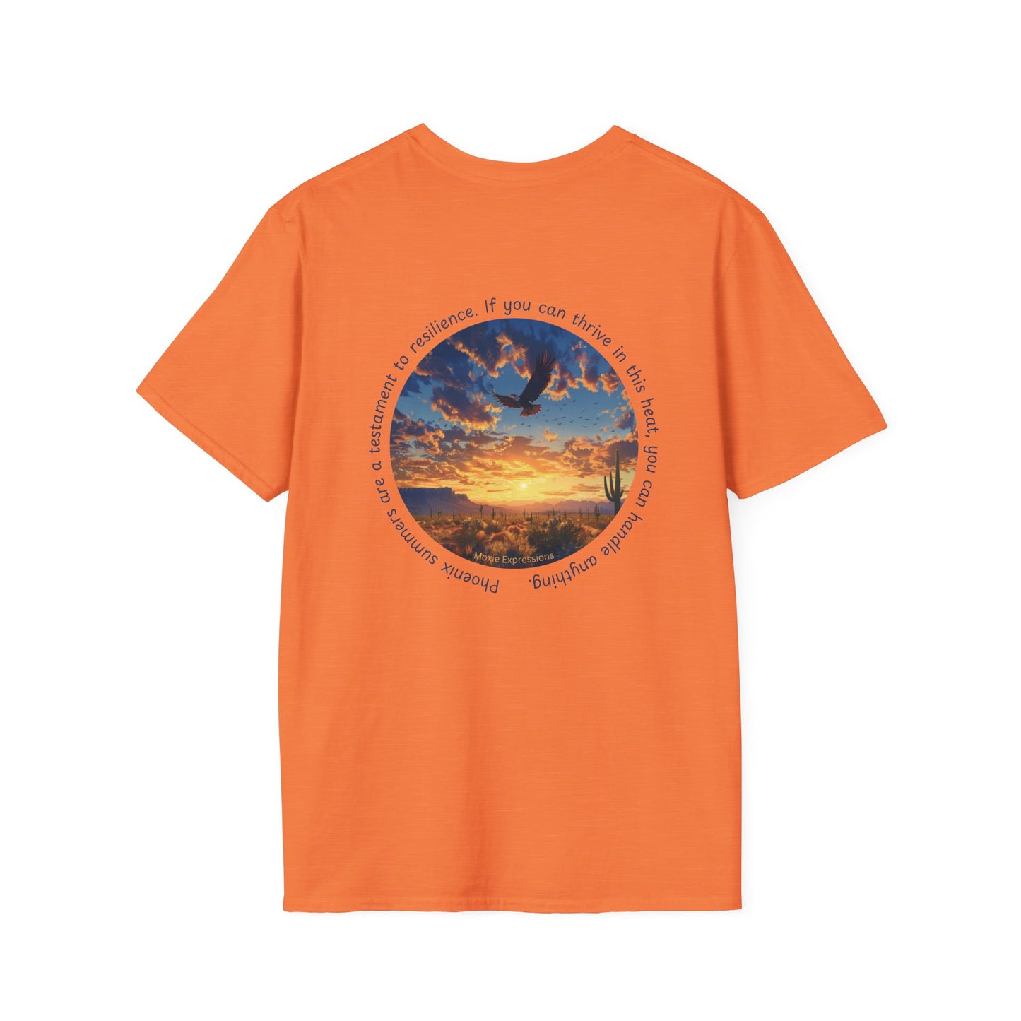 Desert Resilience Unisex Softstyle Crewneck T-Shirt