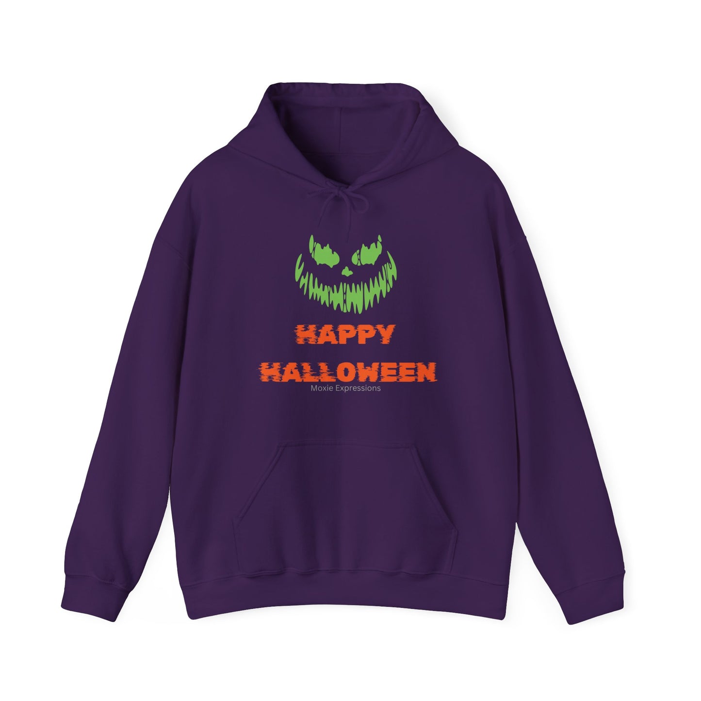 Spooky Jack o Lantern Unisex Hooded Sweatshirt