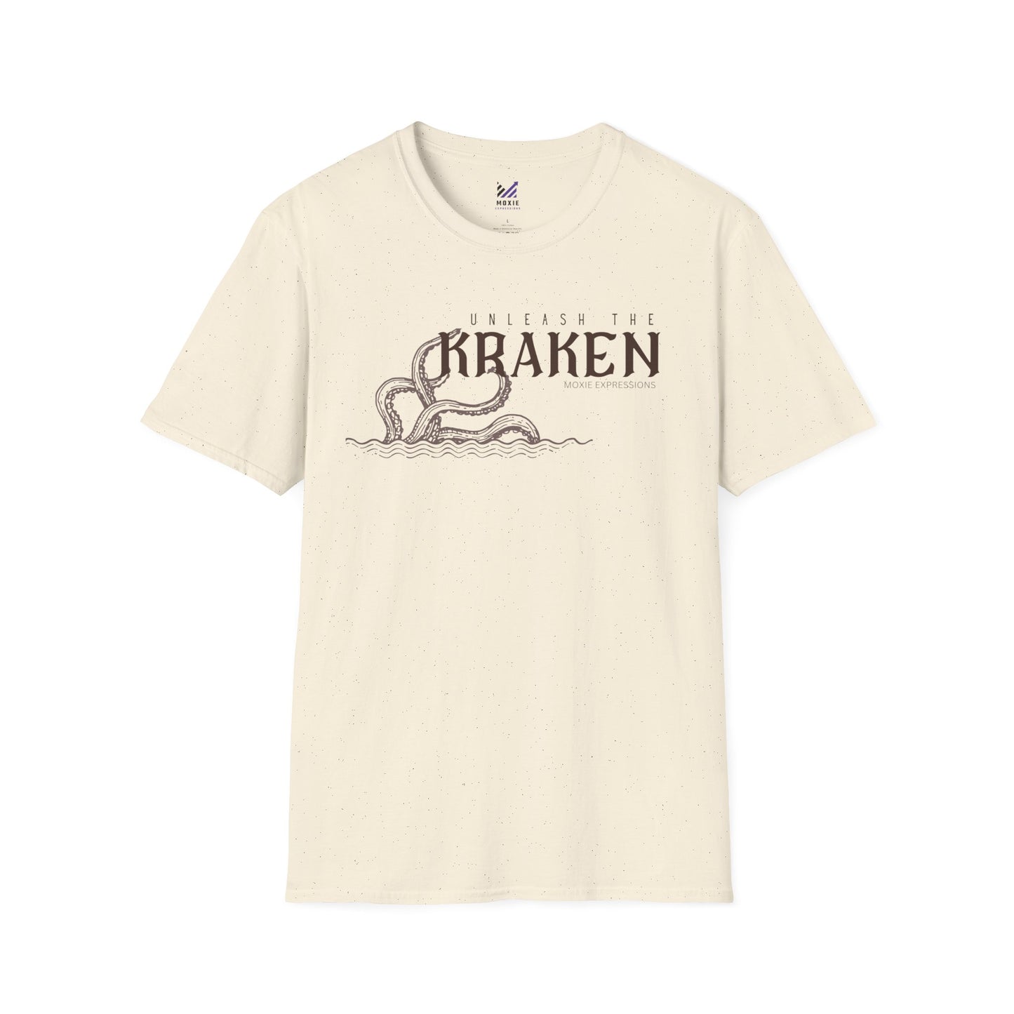 Kraken Storm Unisex Softstyle Crewneck T-Shirt