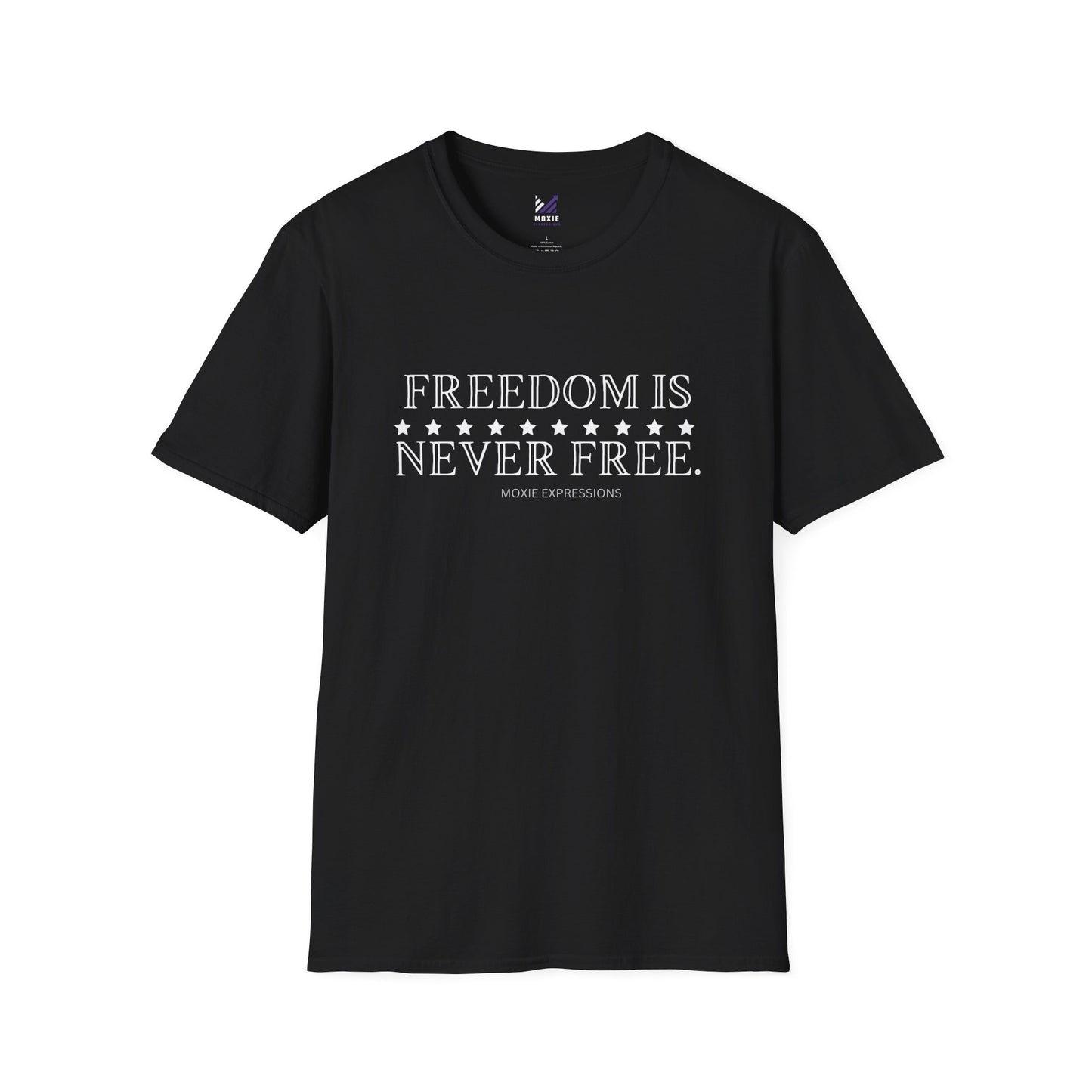 Patriotic Punisher Unisex Softstyle Crewneck T-Shirt