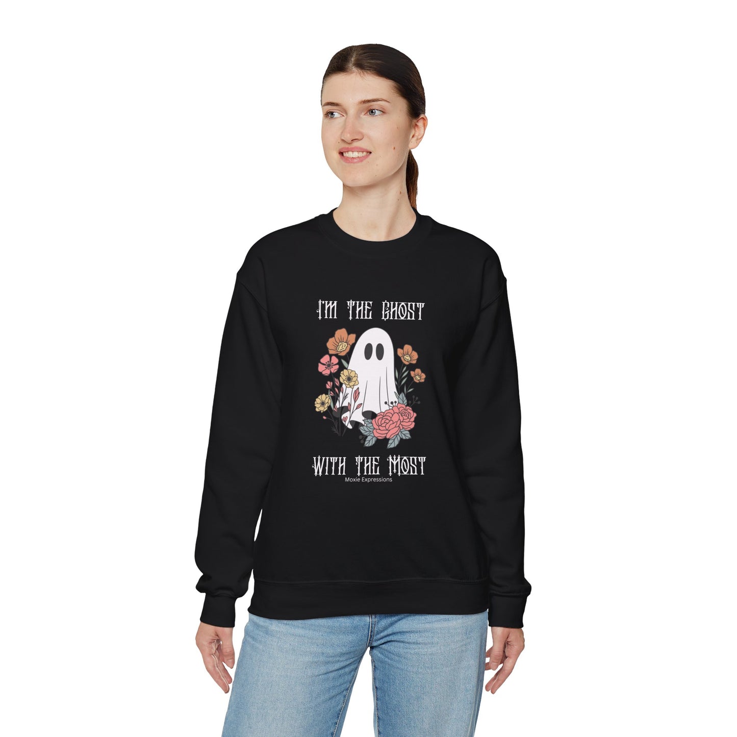 Ghost with the Most Unisex Crewneck Sweatshirt