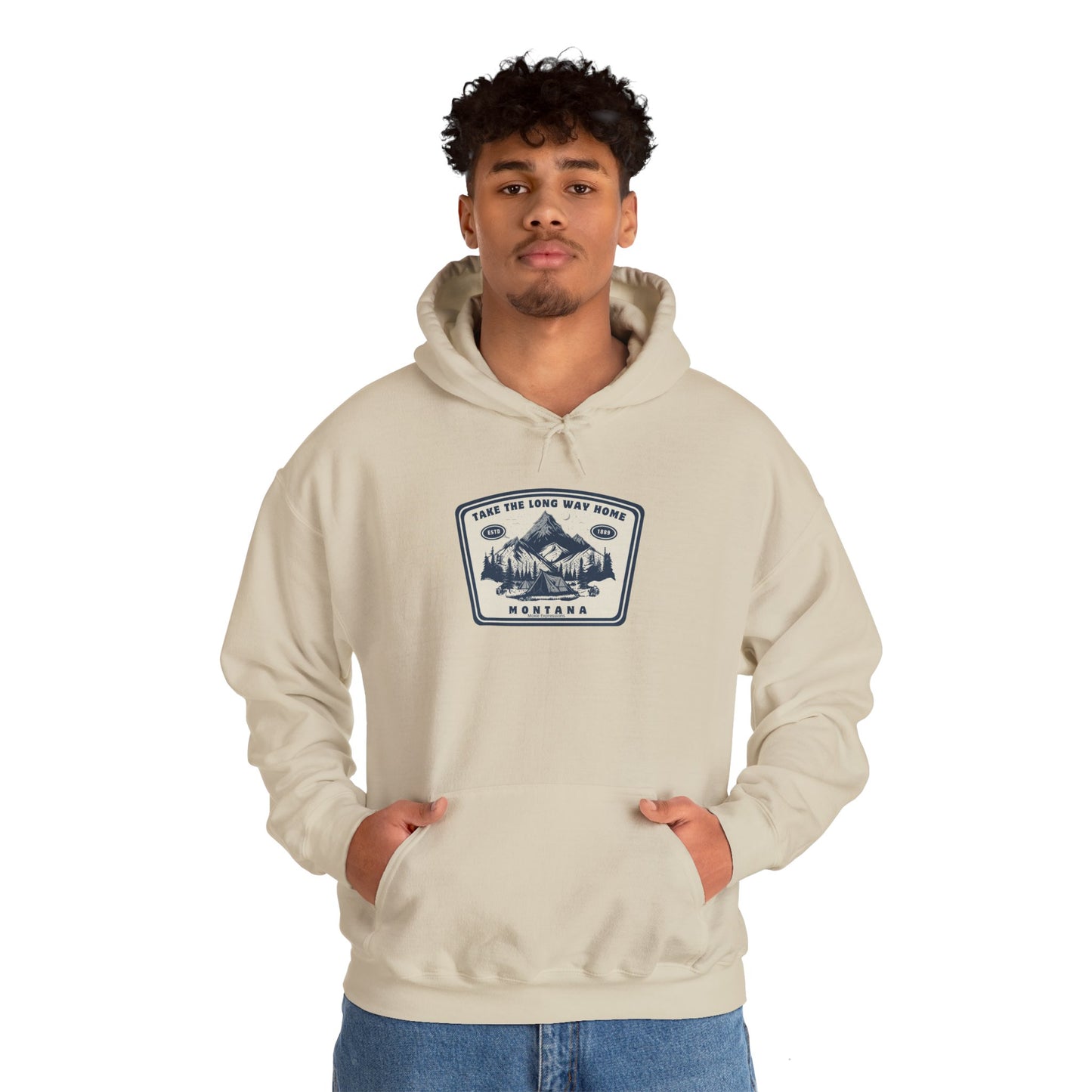 Montana Wanderer Unisex Crewneck Sweatshirt