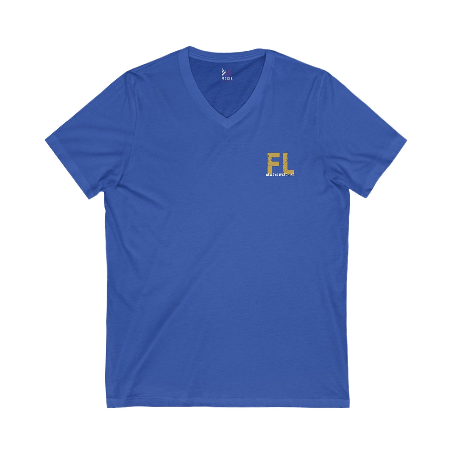 Florida Always Watching Unisex Jersey Short Sleeve V-Neck Tee