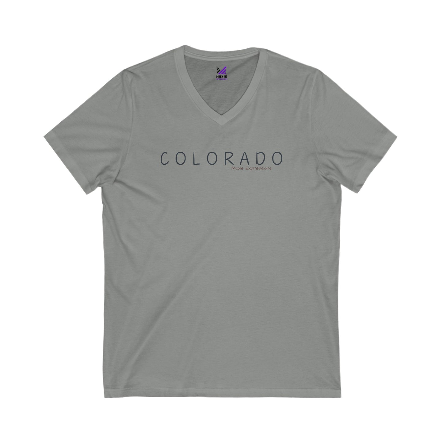 Colorado Cadet Wings Unisex Jersey Short Sleeve V-Neck Tee