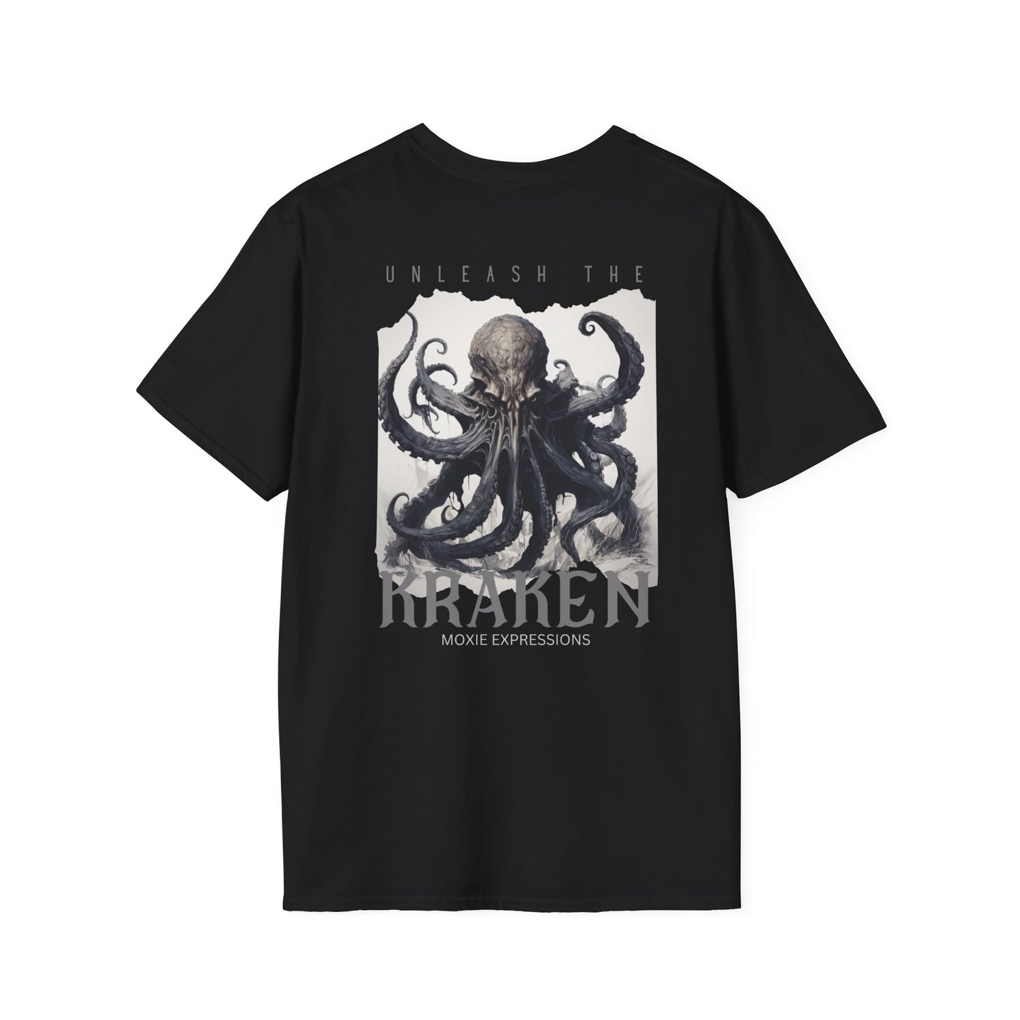 Unleash the Kraken Unisex Softstyle Crewneck T-Shirt