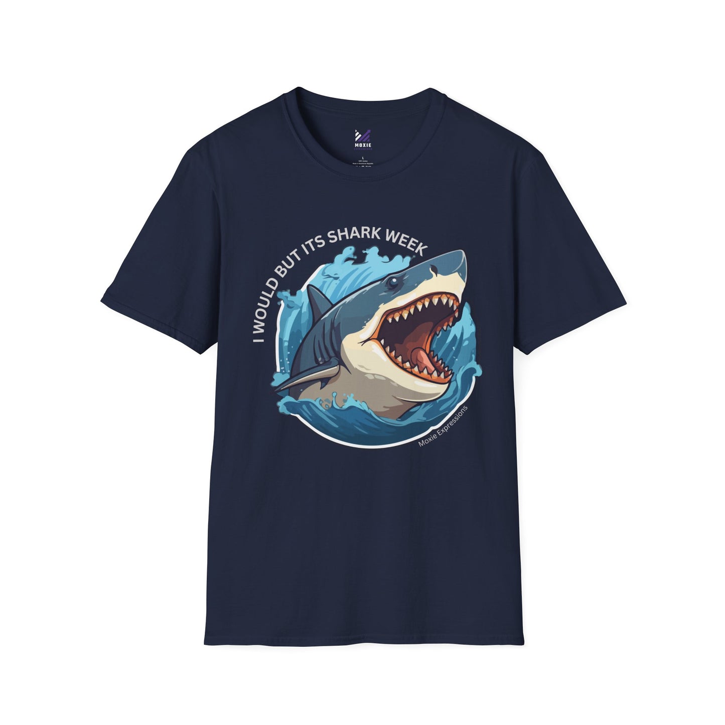 Shark Week Unisex Softstyle Crewneck T-Shirt