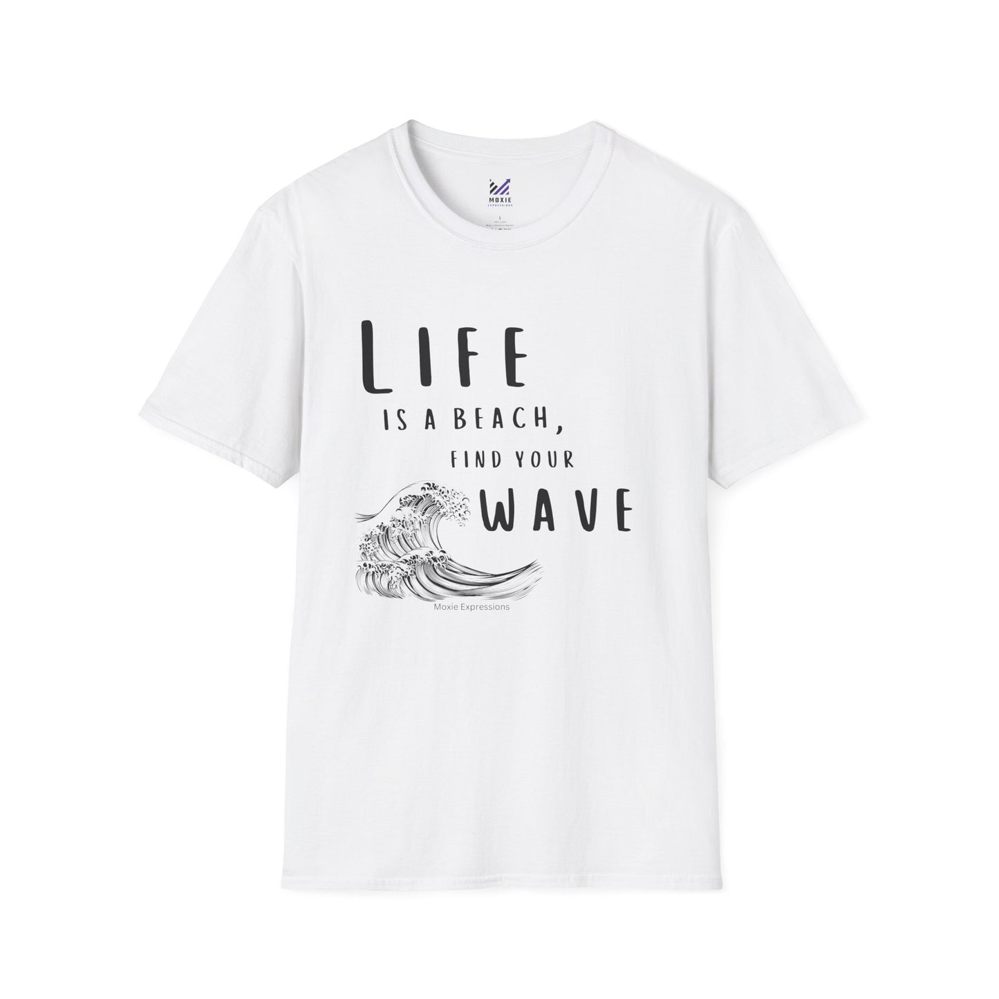 Catch the Wave Unisex Softstyle Crewneck T-Shirt