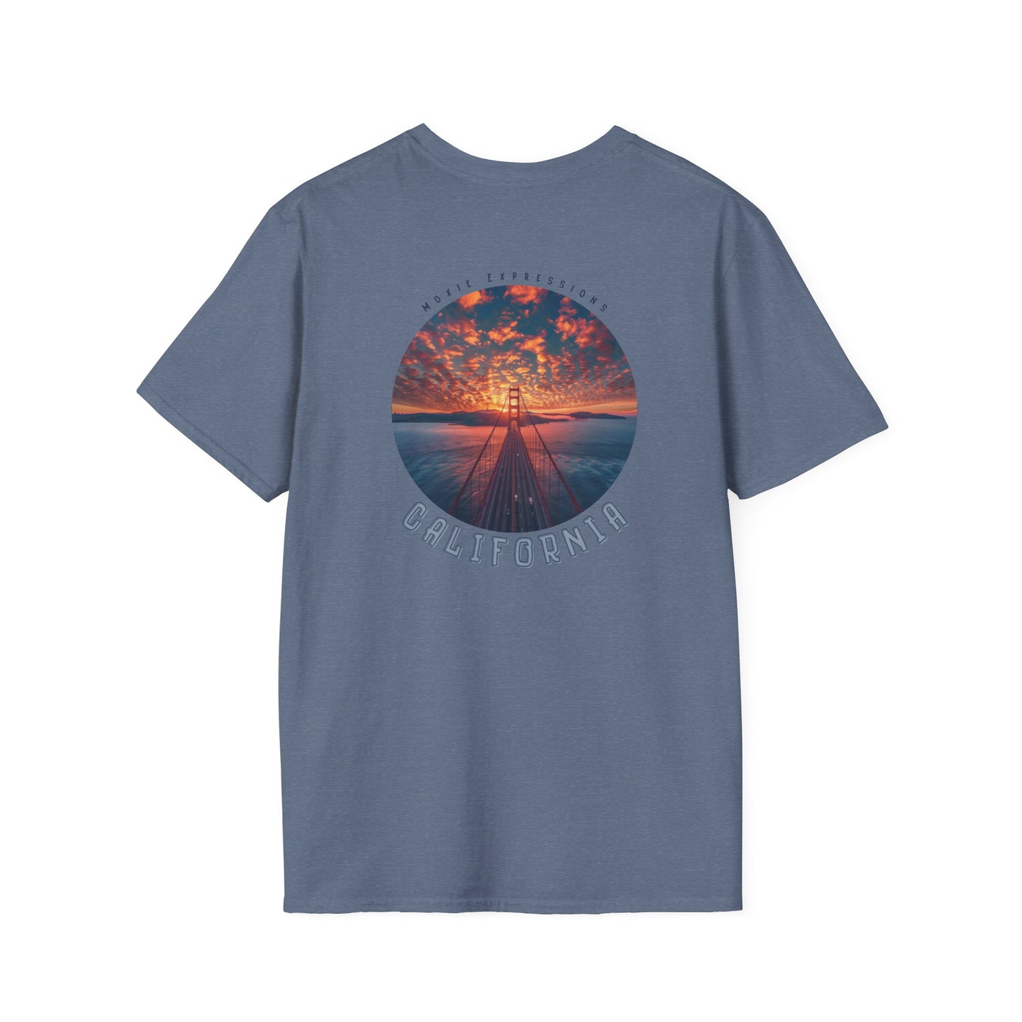 California Horizon Unisex Softstyle Crewneck T-Shirt