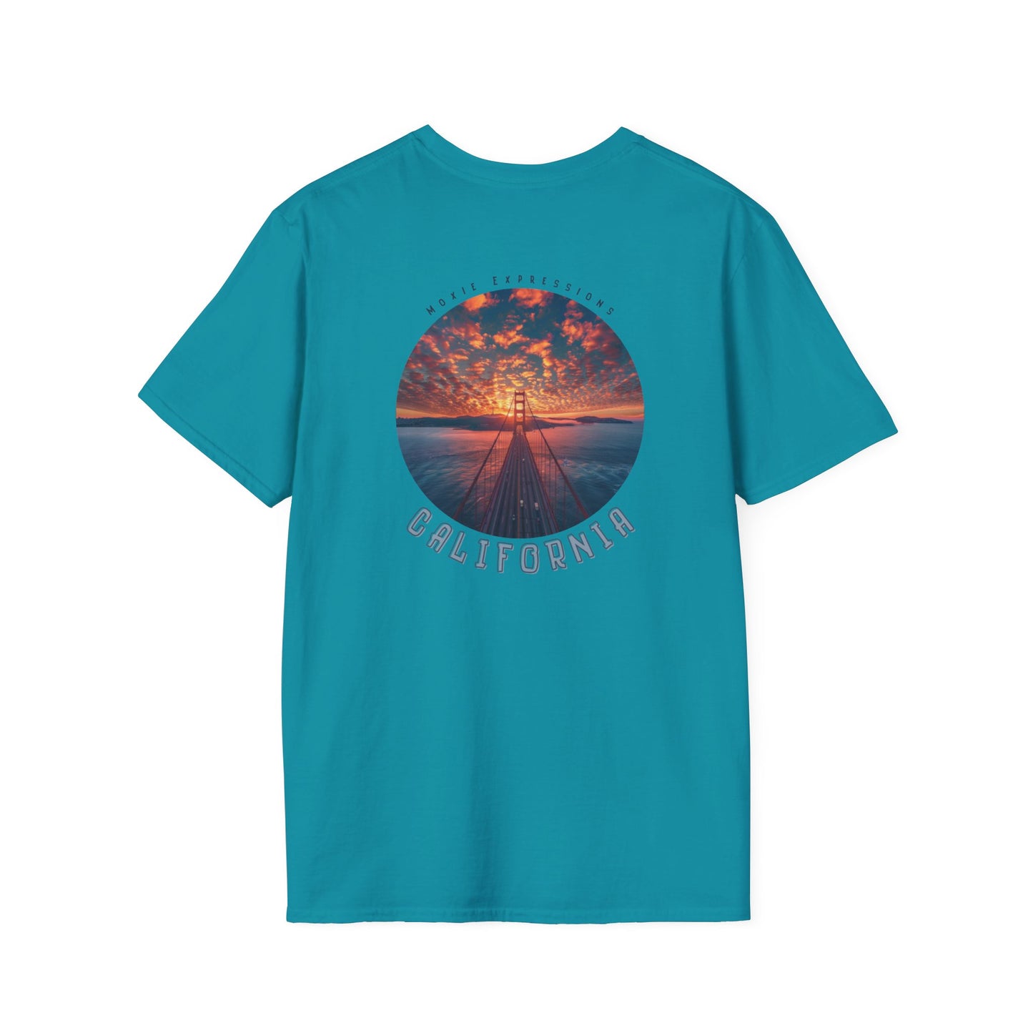 California Horizon Unisex Softstyle Crewneck T-Shirt