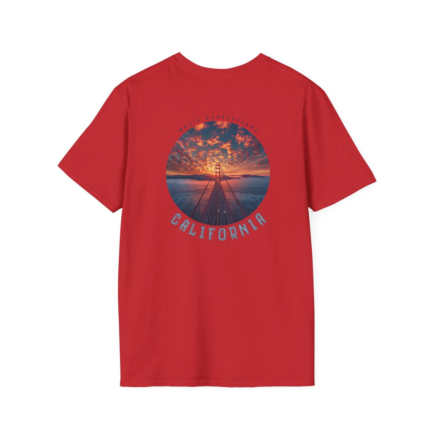 California Horizon Unisex Softstyle Crewneck T-Shirt