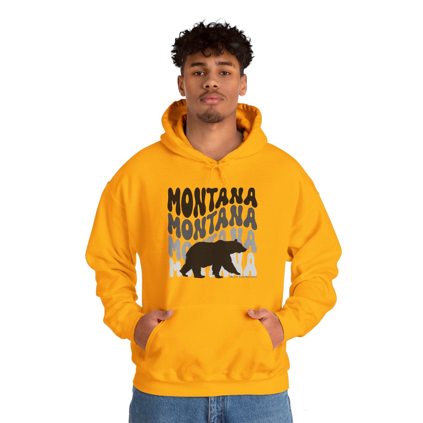 Montana Wild Unisex Hooded Sweatshirt