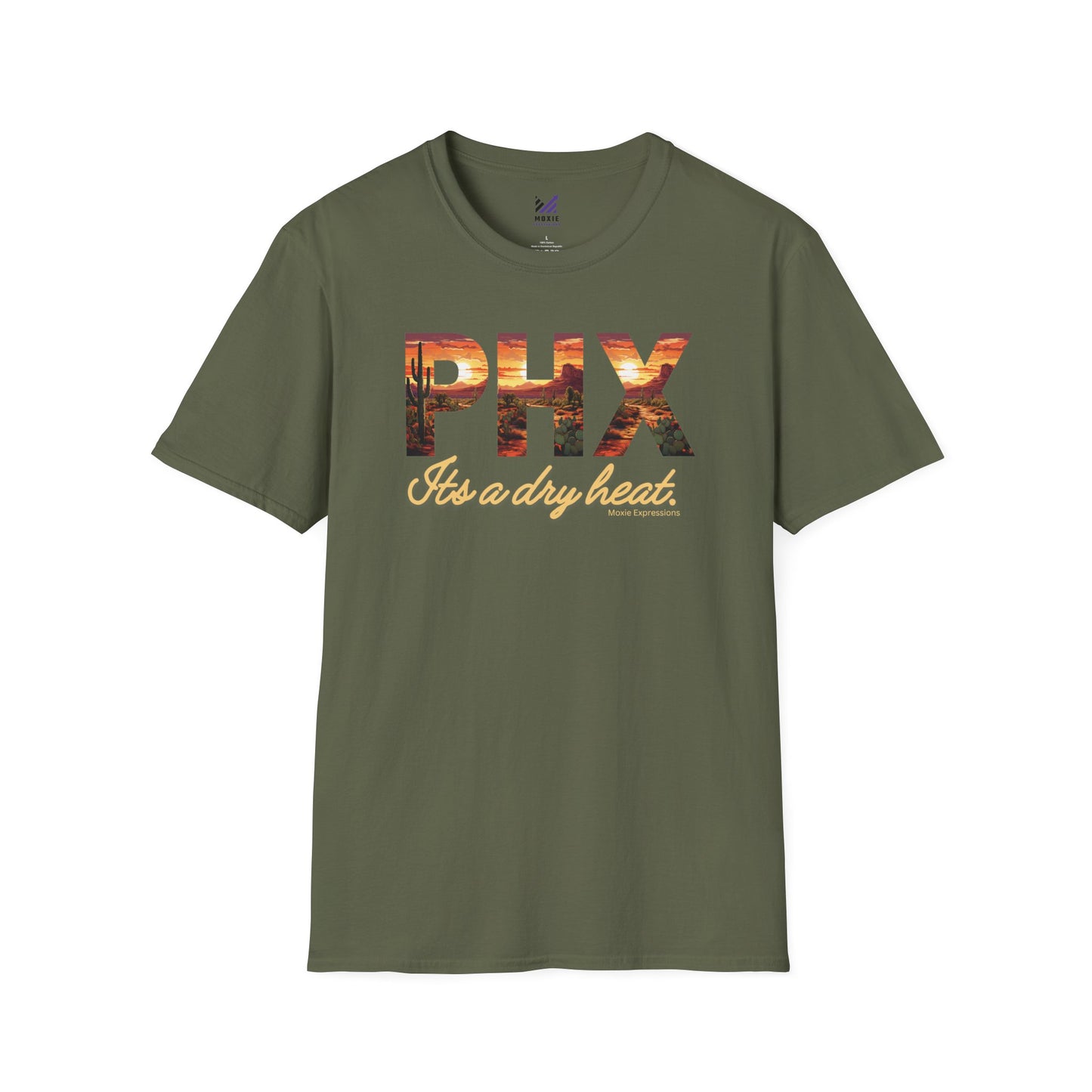 Desert Embrace Unisex Softstyle Crewneck T-Shirt