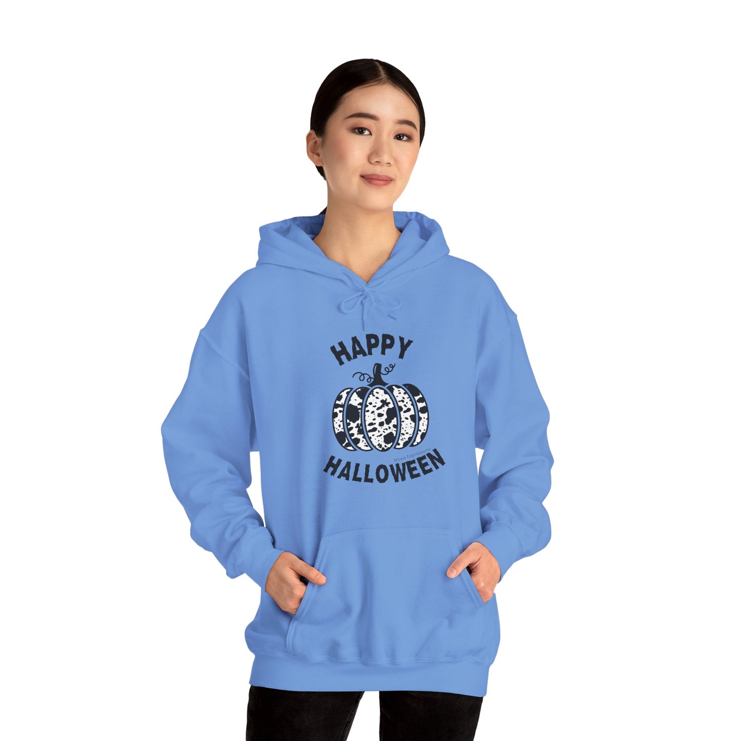Cow Pumpkin Patch Unisex Hooded Sweatshirt