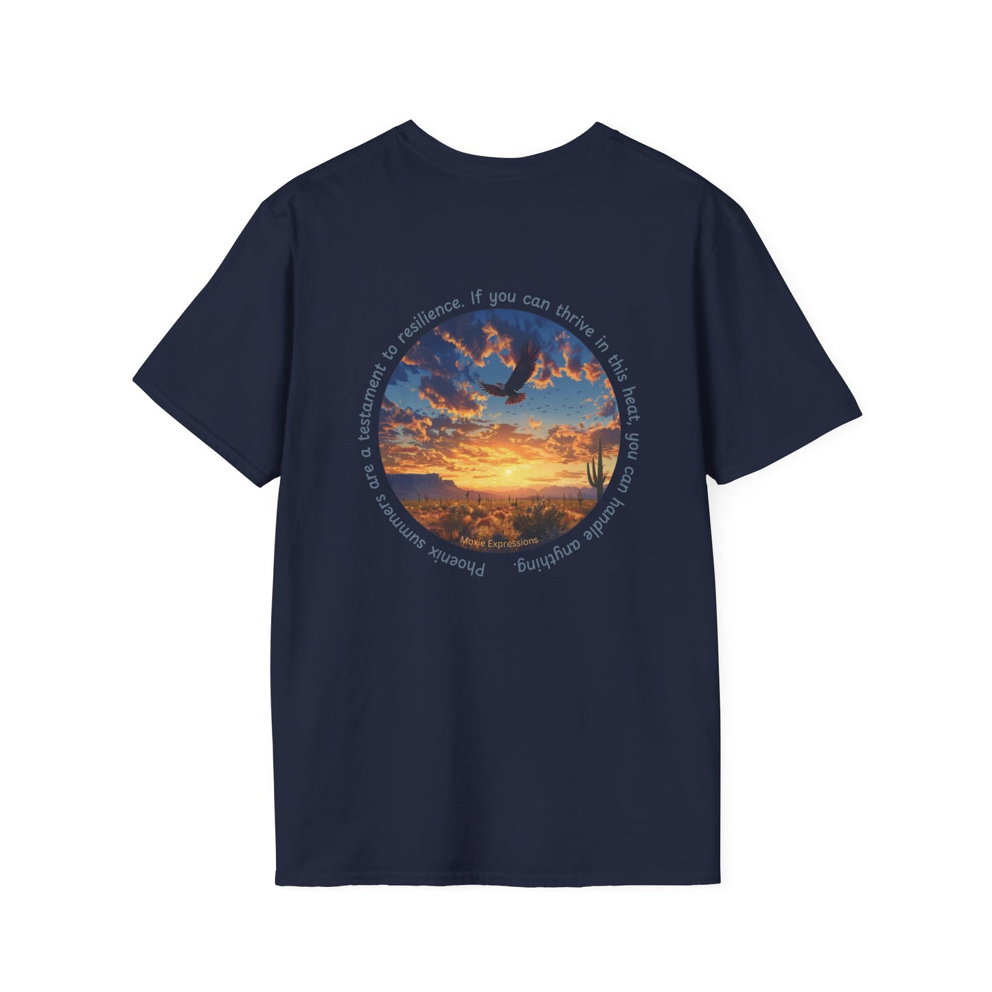 Desert Resilience Unisex Softstyle Crewneck T-Shirt
