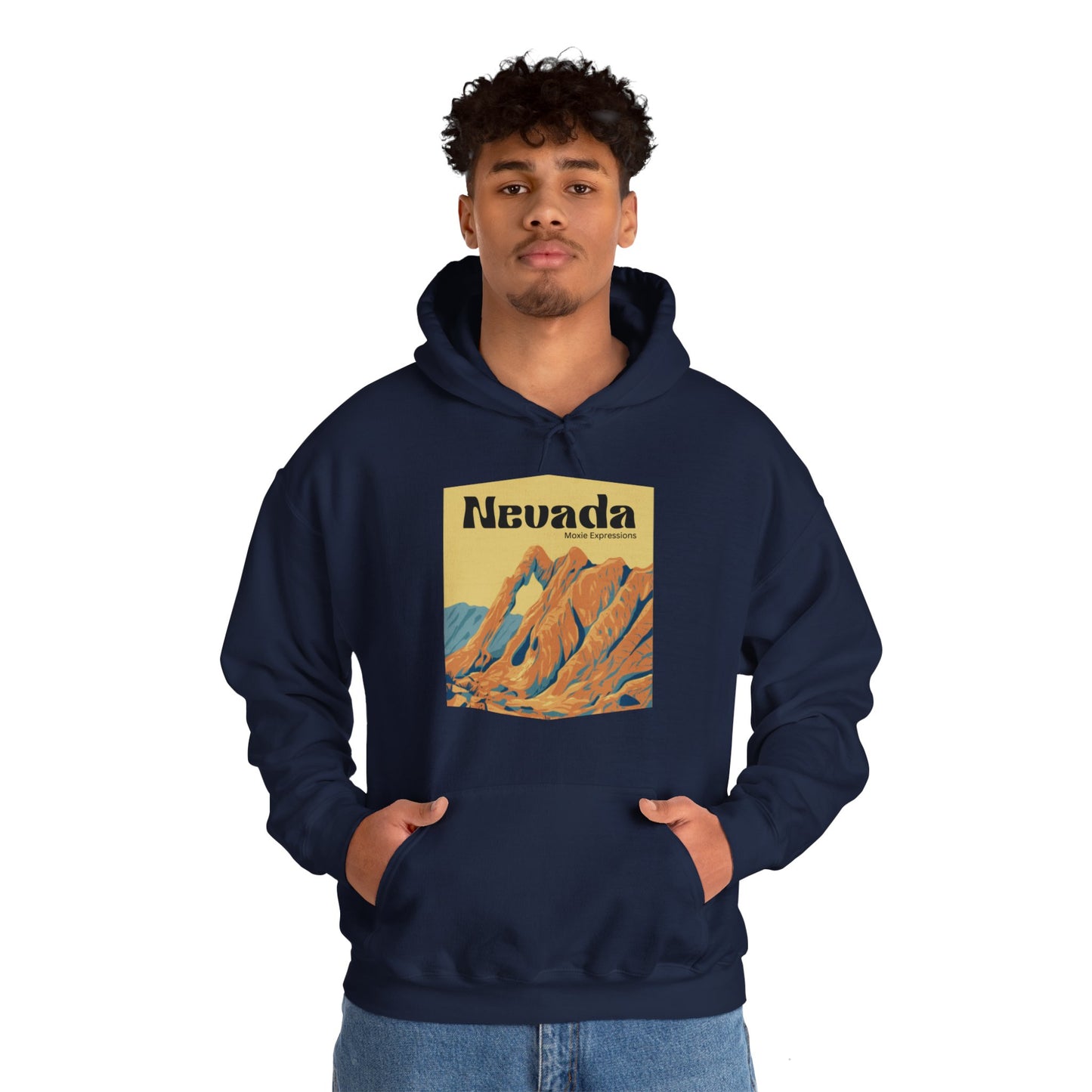 Nevada Wild Unisex Hooded Sweatshirt