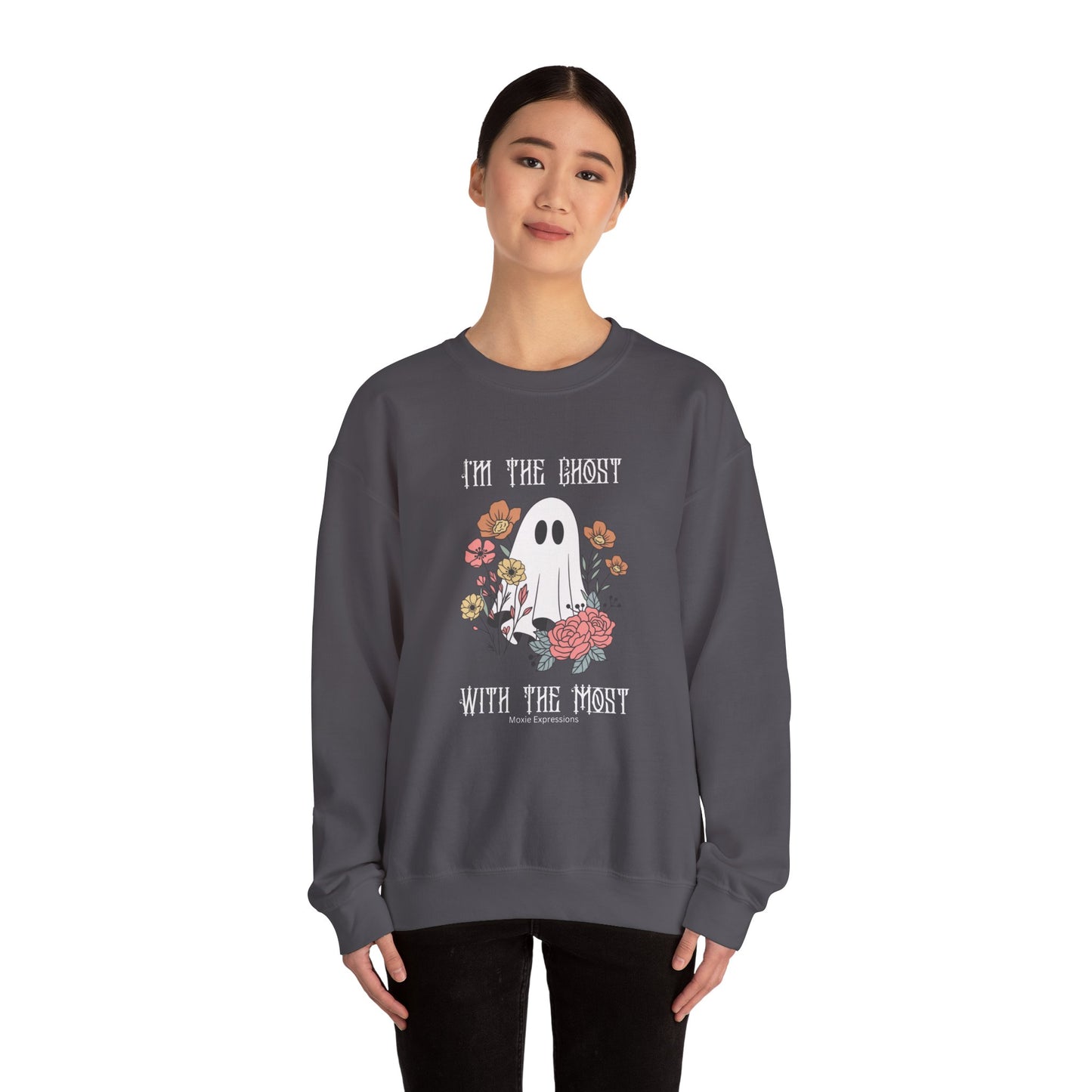 Ghost with the Most Unisex Crewneck Sweatshirt