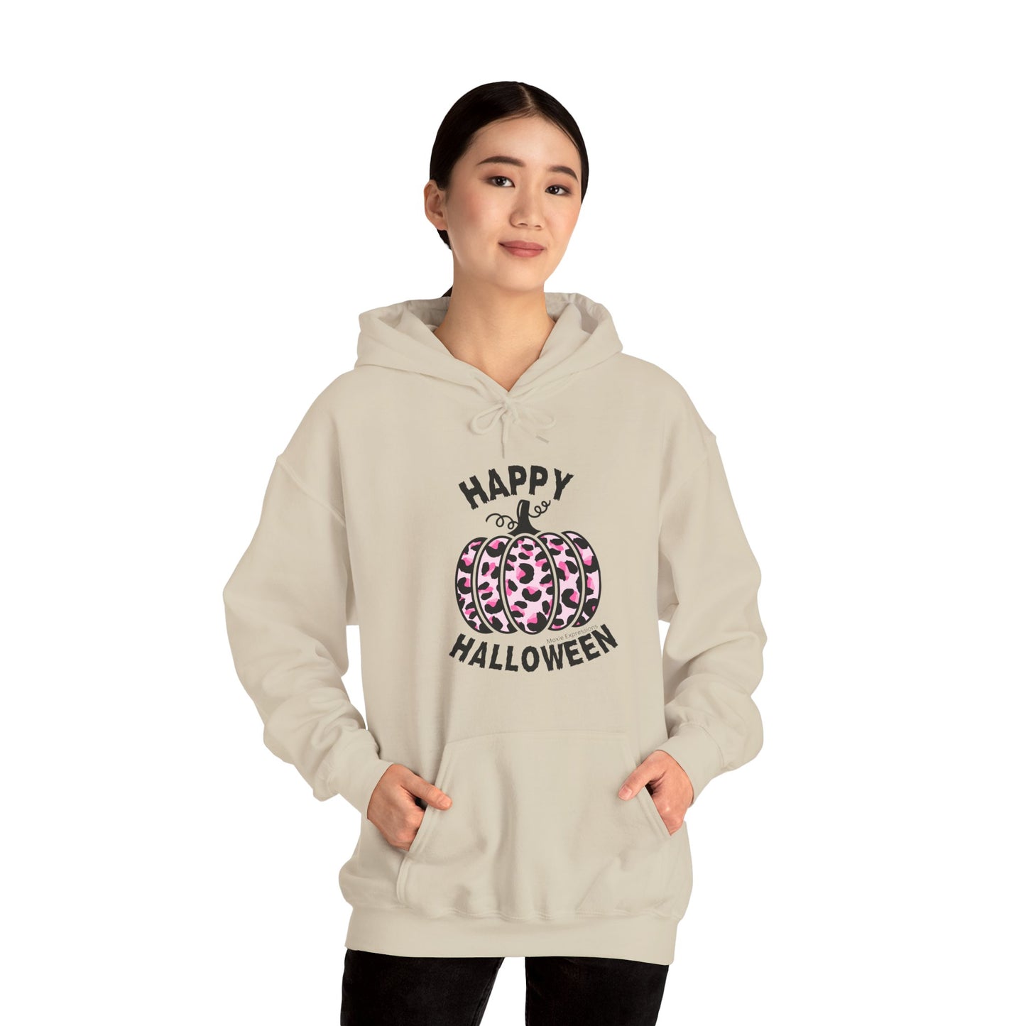 Sassy Pink Pumpkin Patch Unisex Hooded Sweatshirt