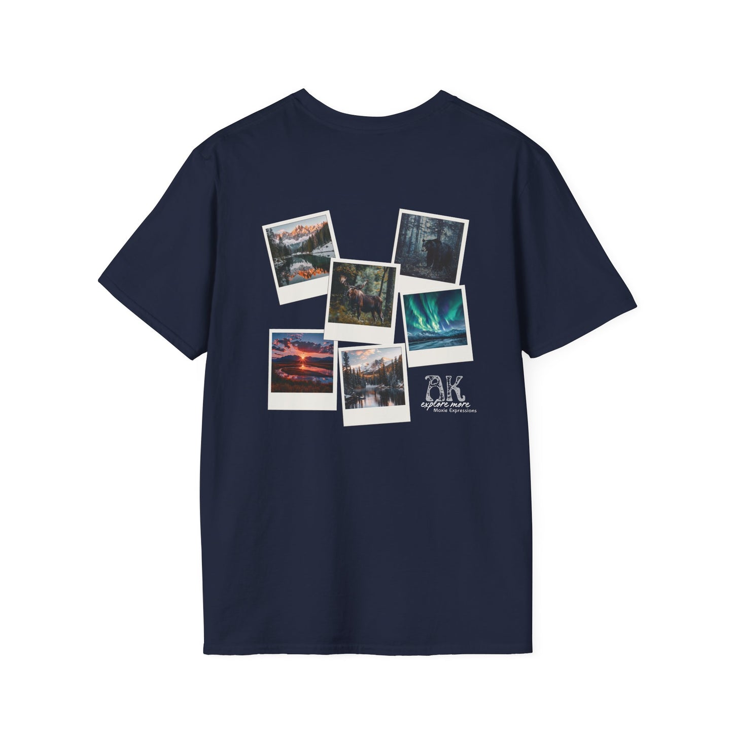 Alaska Adventure Unisex Softstyle Crewneck T-Shirt