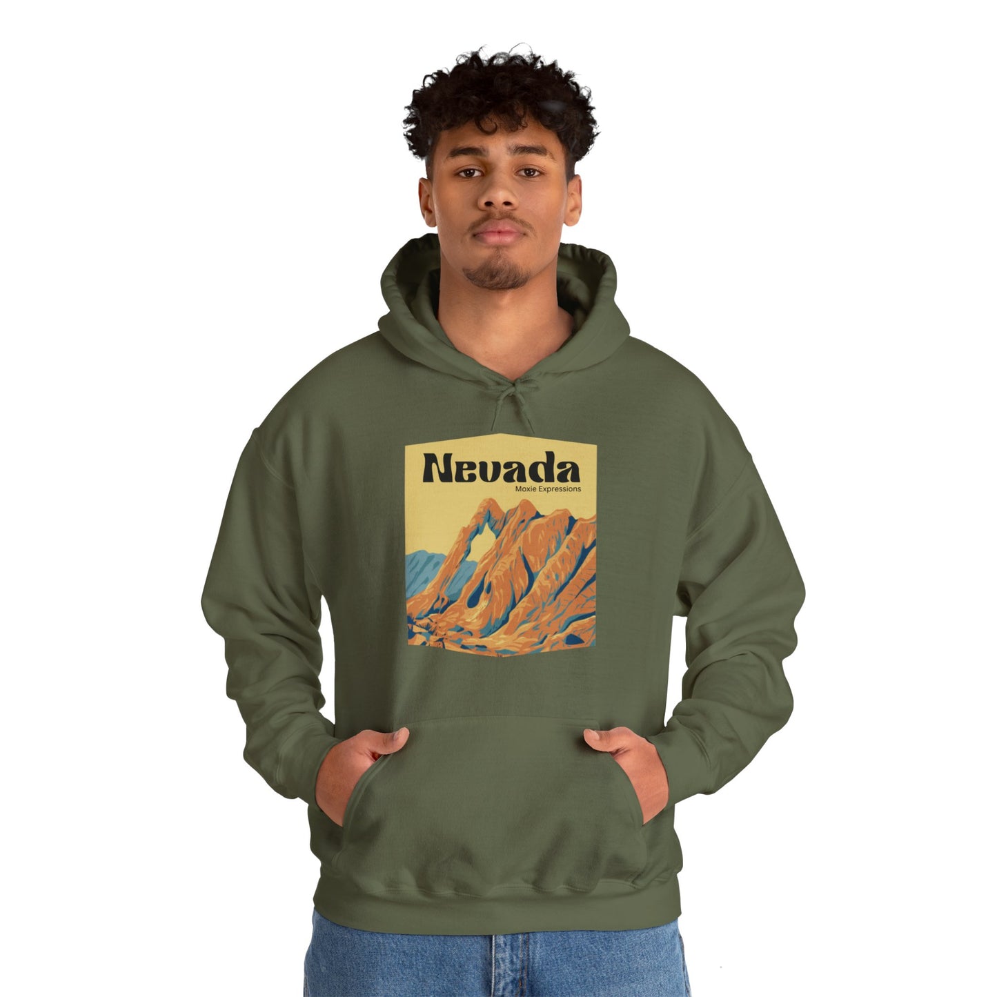 Nevada Wild Unisex Hooded Sweatshirt