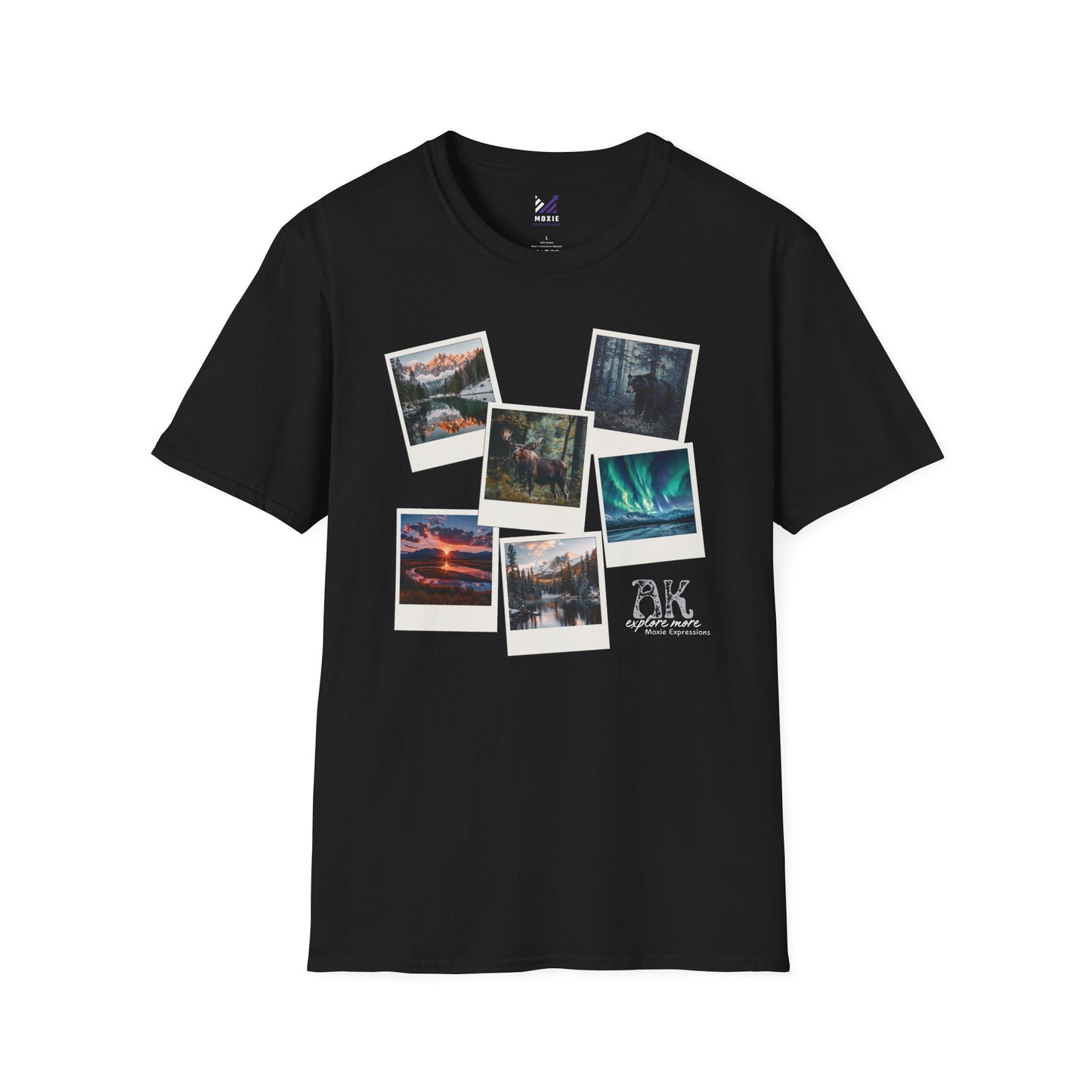 Alaska Explore More Unisex Softstyle Crewneck T-Shirt