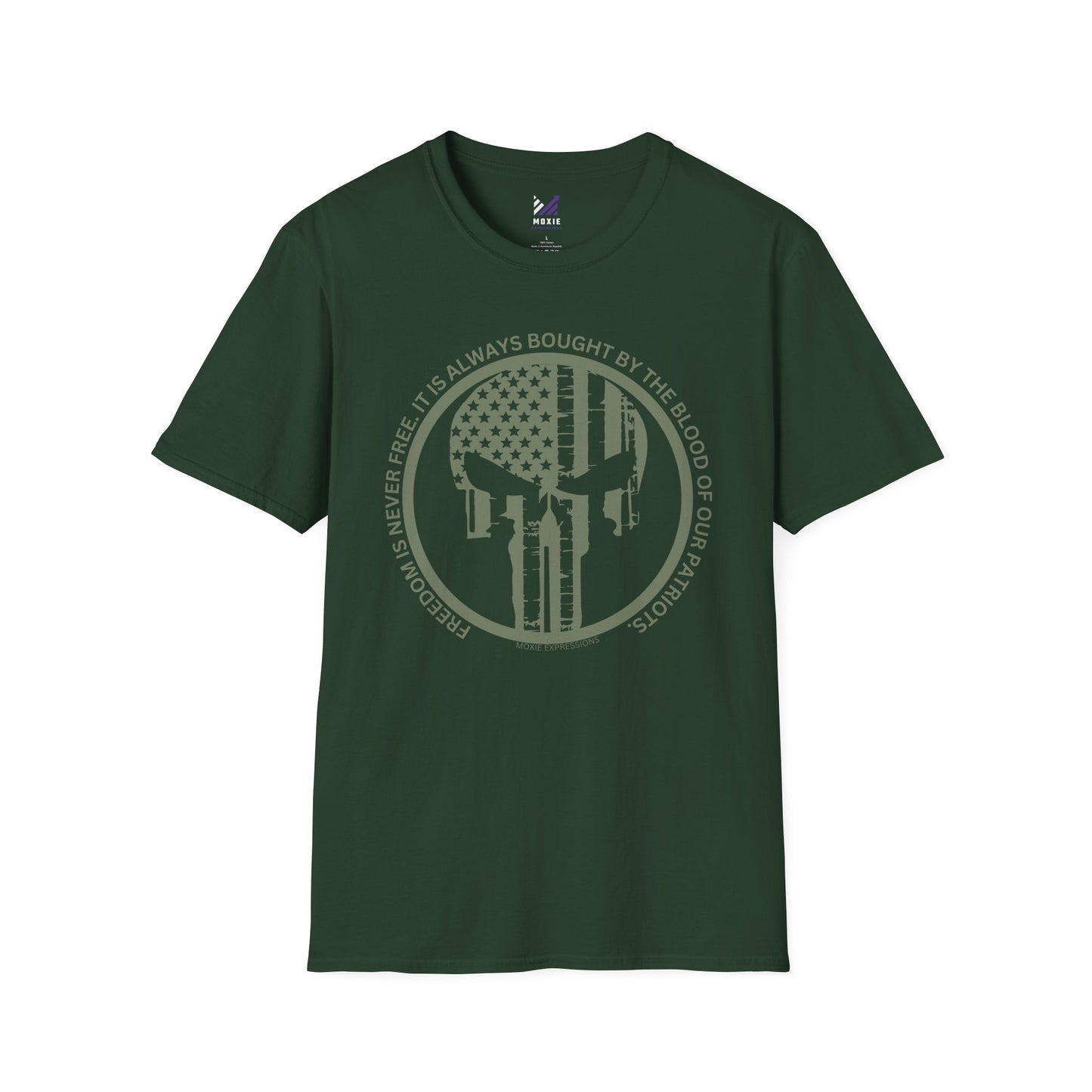 Freedom Defender Unisex Softstyle Crewneck T-Shirt