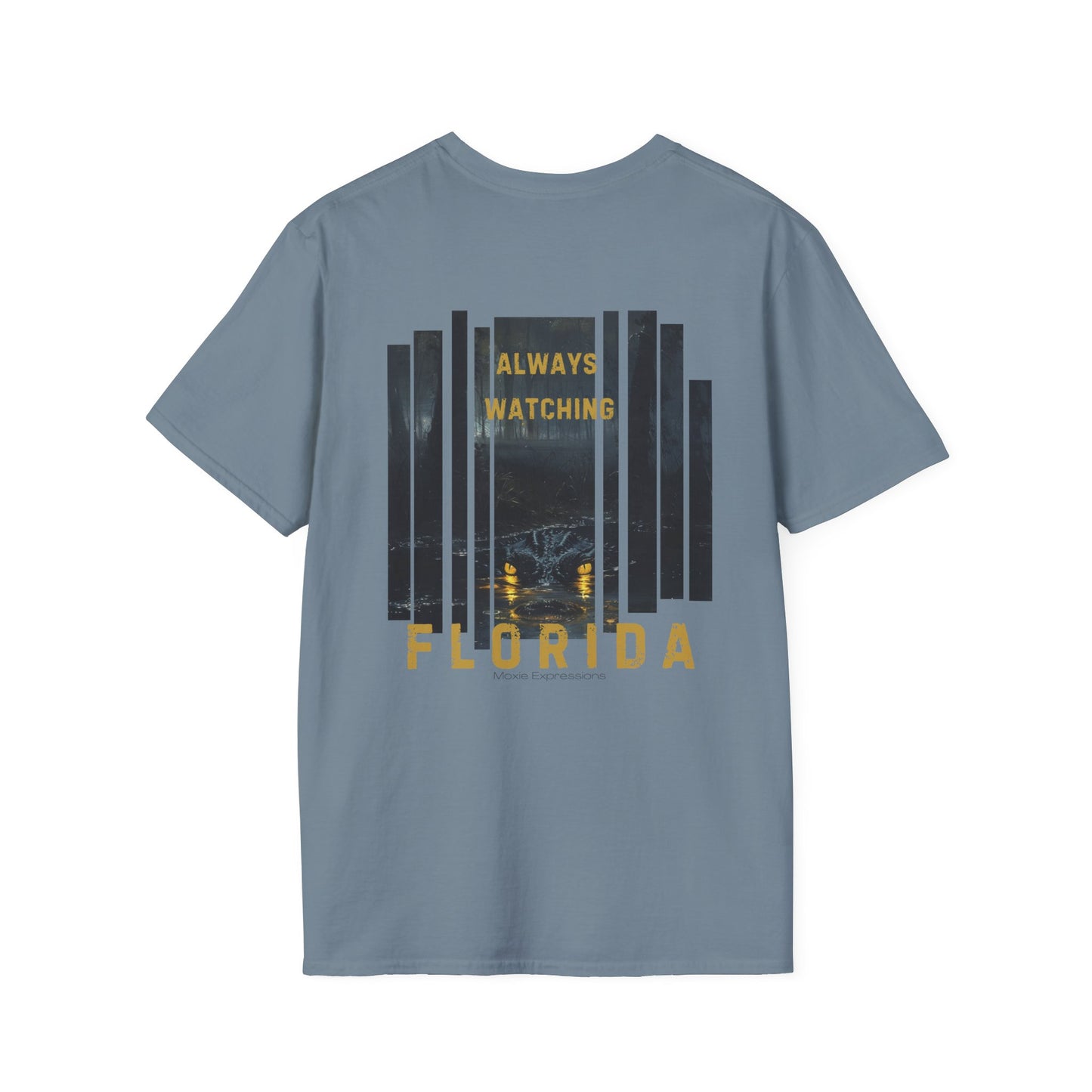 Florida Always Watching Unisex Softstyle Crewneck T-Shirt