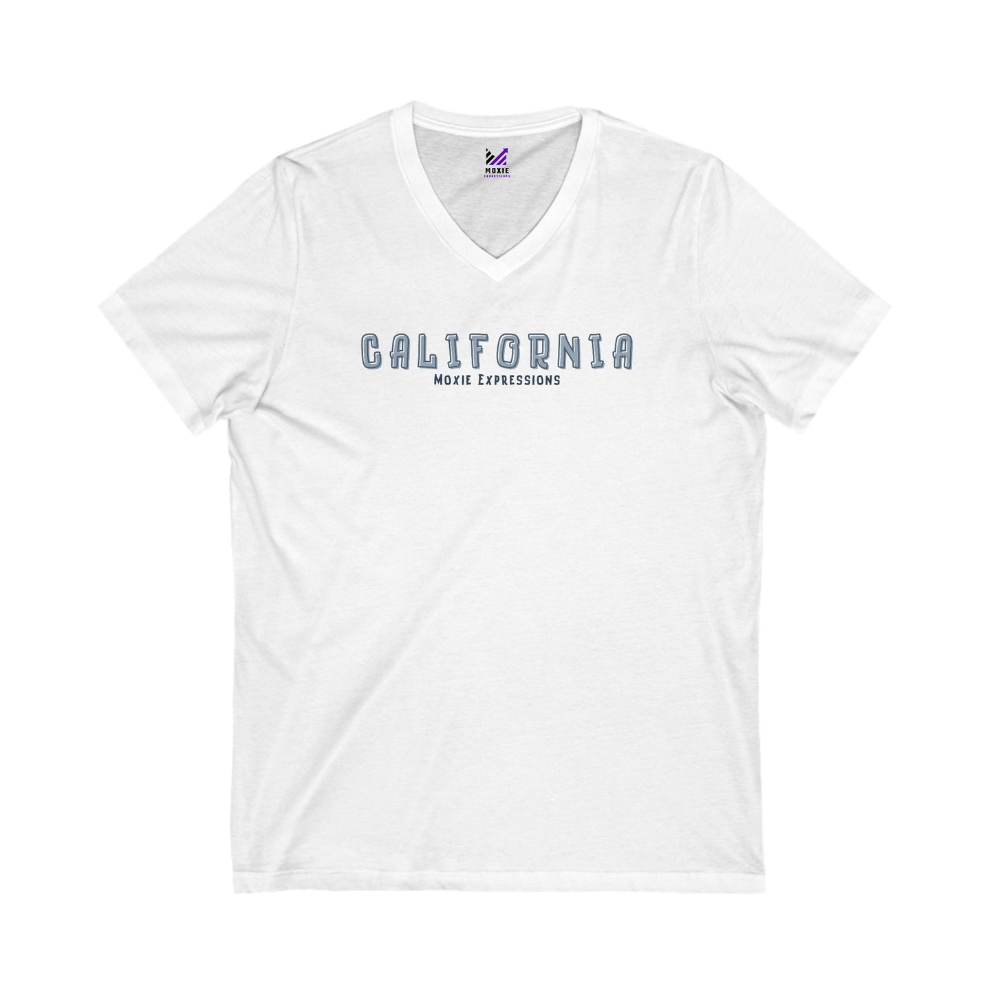 California Horizon Unisex Jersey Short Sleeve V-Neck Tee