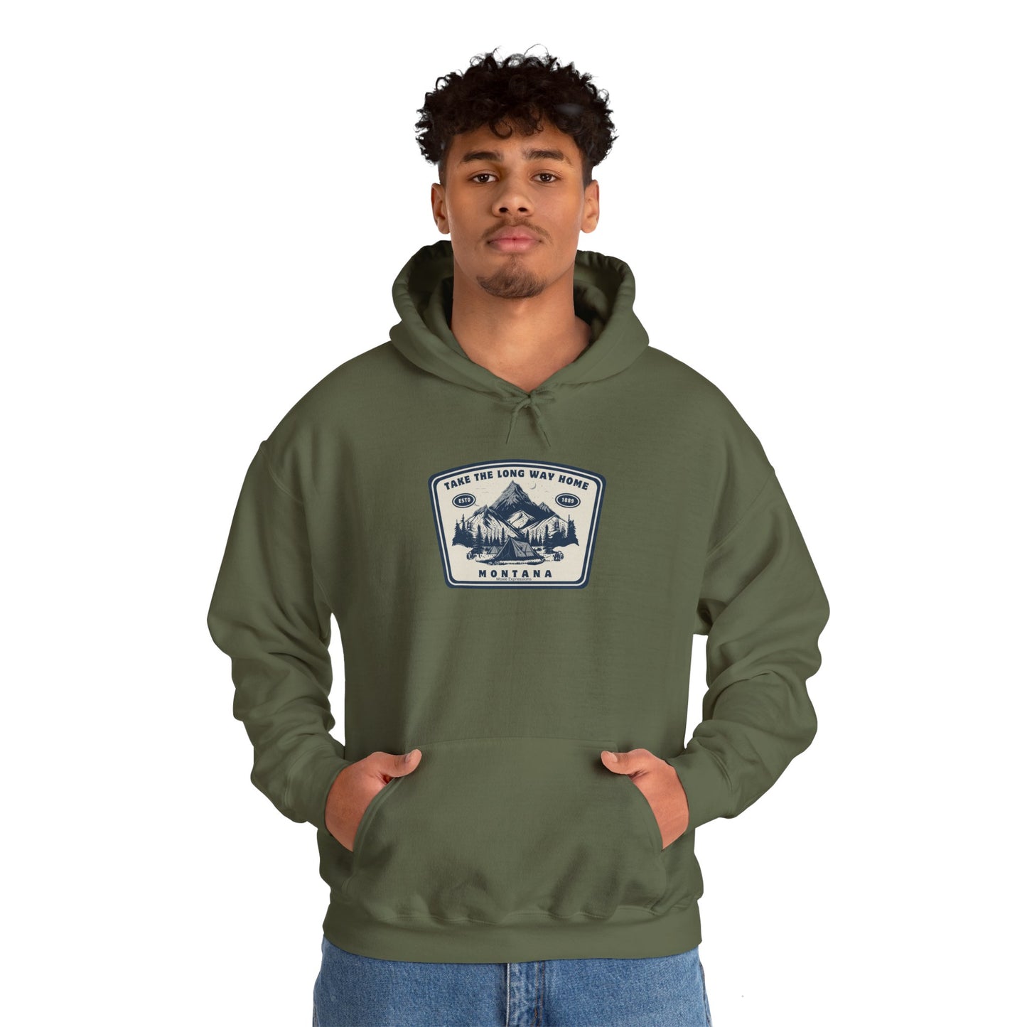 Montana Wanderer Unisex Crewneck Sweatshirt