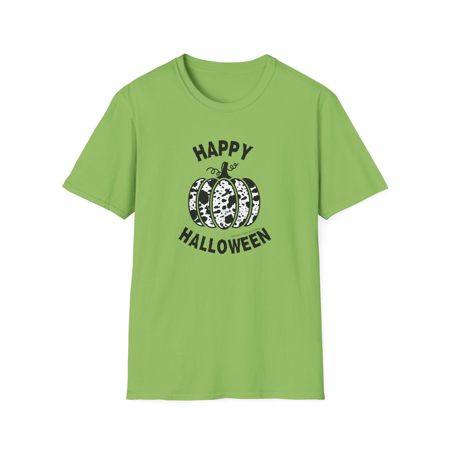 Cow Pumpkin Patch Unisex Softstyle Crewneck T-Shirt