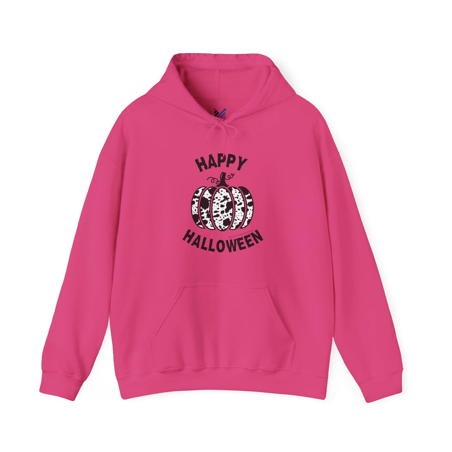 Cow Pumpkin Patch Unisex Hooded Sweatshirt