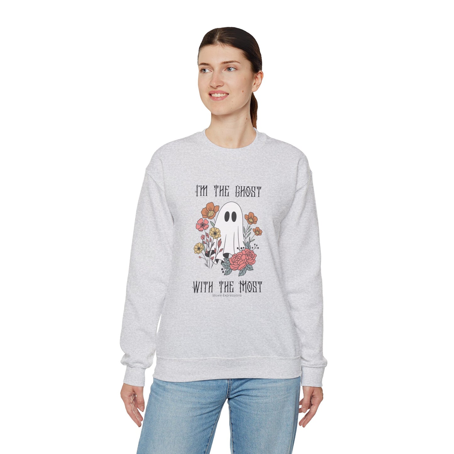 Ghost with the Most Unisex Crewneck Sweatshirt