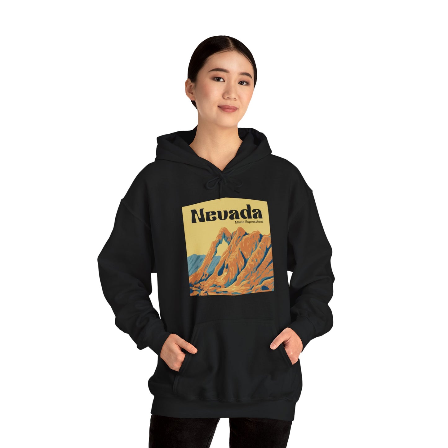 Nevada Wild Unisex Hooded Sweatshirt