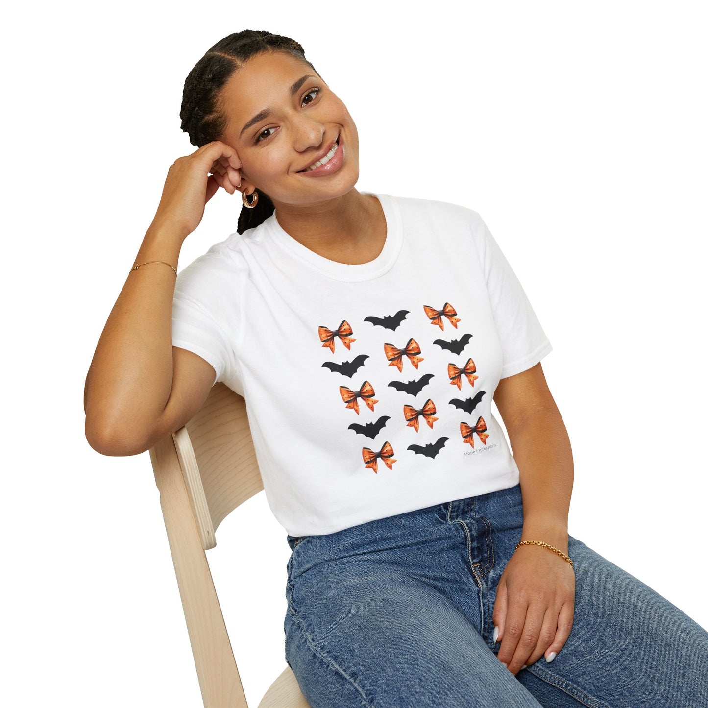 Batty Bowtique Unisex Softstyle Crewneck T-Shirt