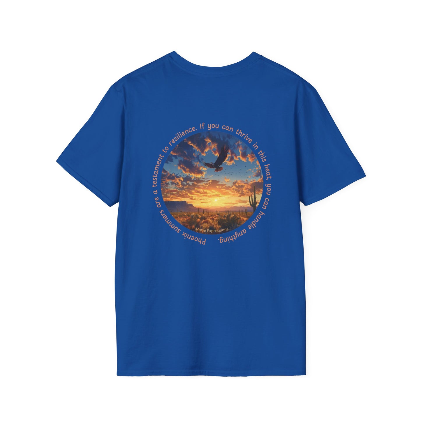 Desert Resilience Unisex Softstyle Crewneck T-Shirt