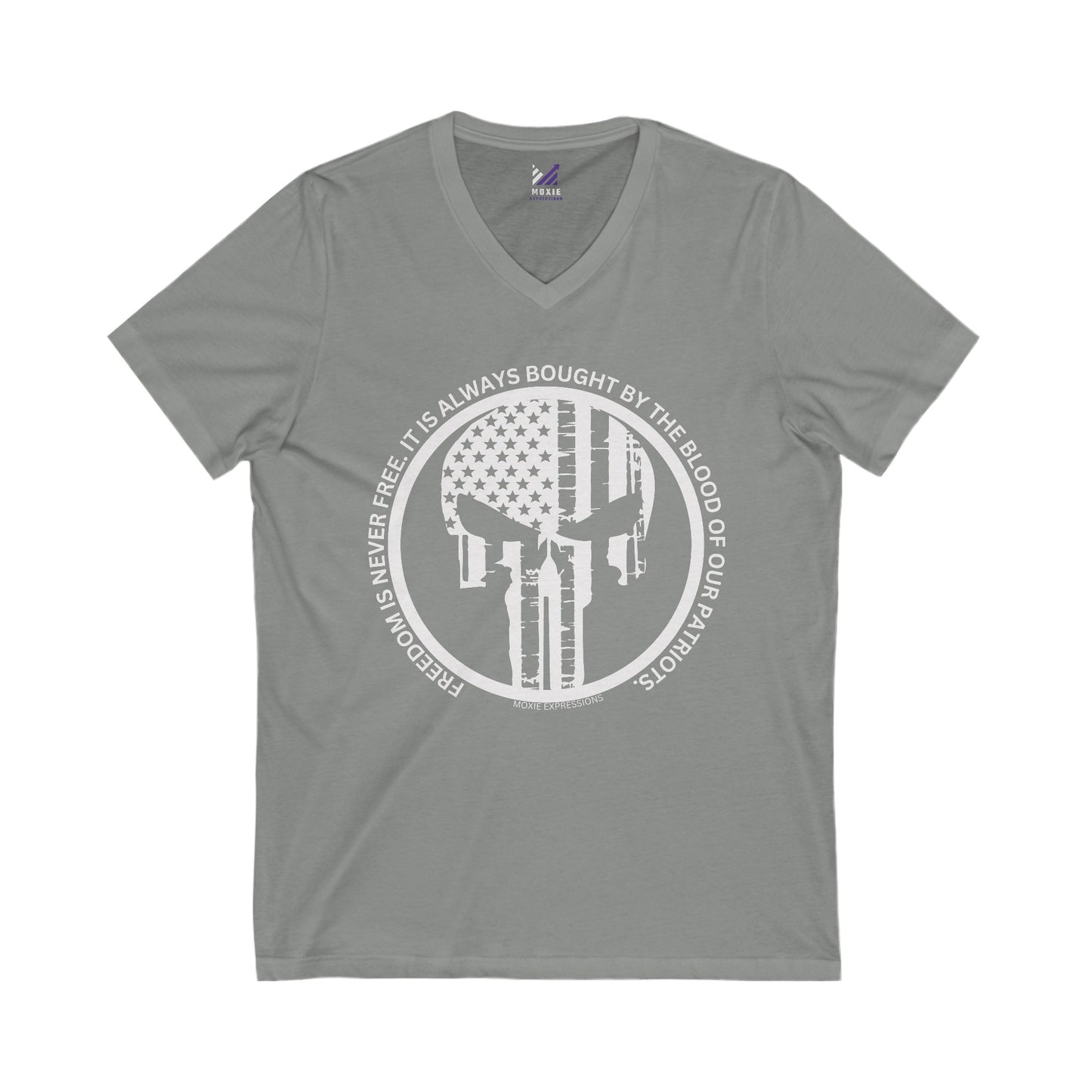 Patriot Protector Unisex Jersey Short Sleeve V-Neck Tee