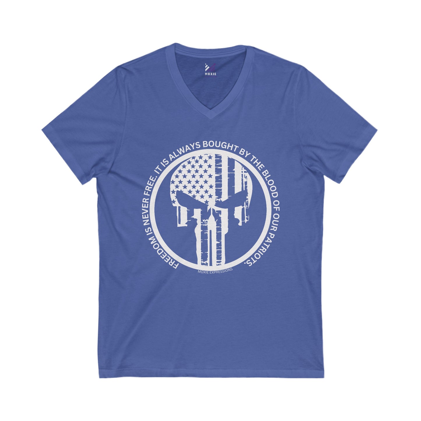 Patriot Protector Unisex Jersey Short Sleeve V-Neck Tee