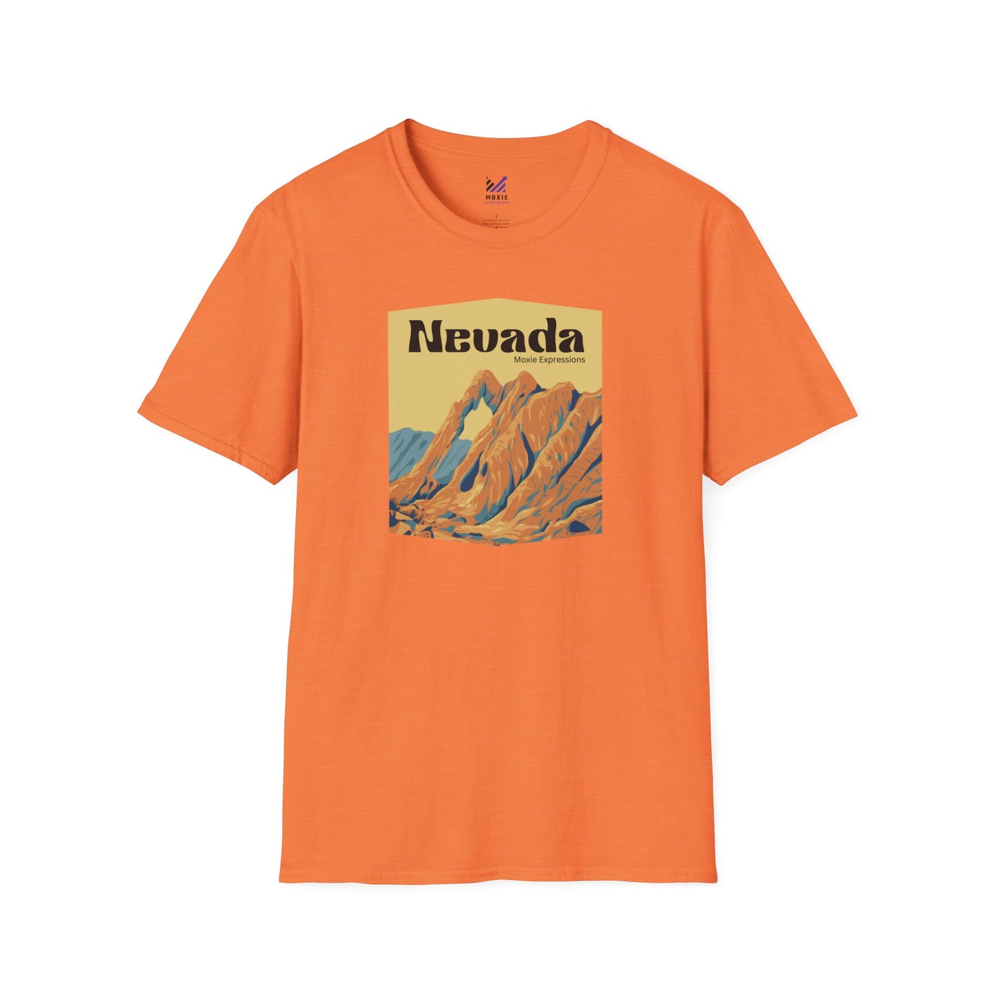 Nevada Wild Unisex Softstyle Crewneck T-Shirt