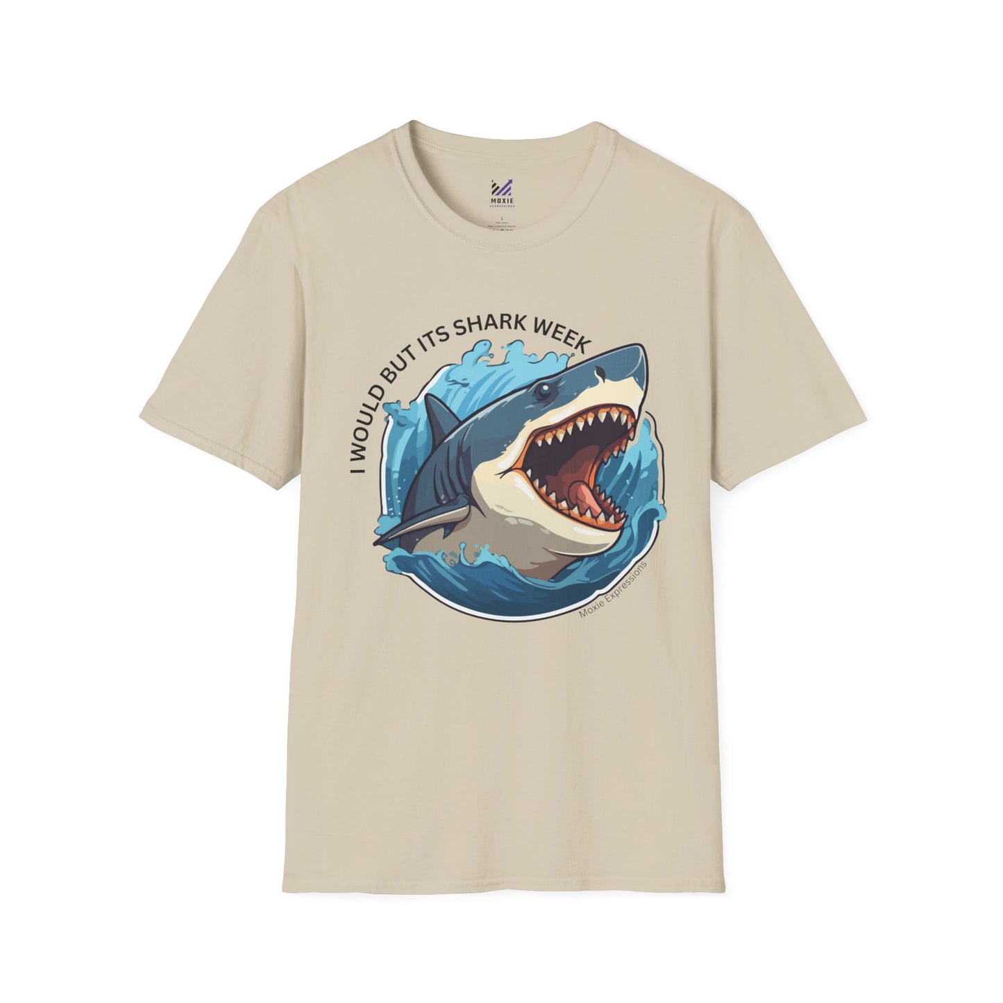 Shark Week Unisex Softstyle Crewneck T-Shirt