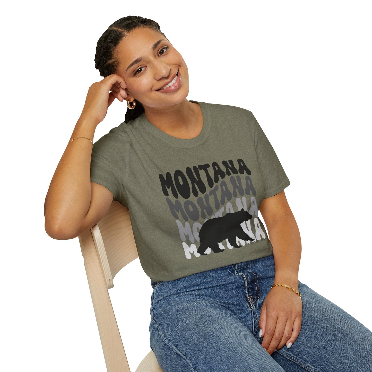 Wild Montana Unisex Softstyle Crewneck T-Shirt