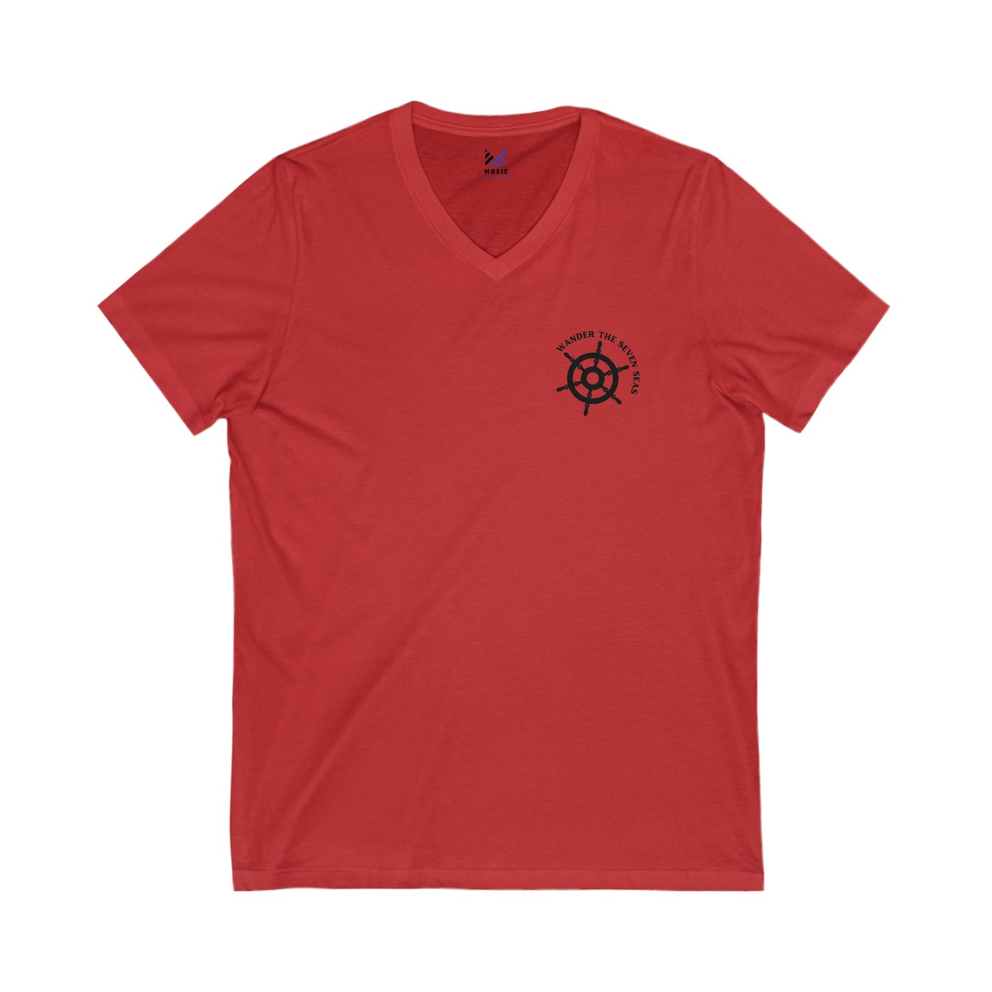Wanderer's Way Unisex Jersey Short Sleeve V-Neck Tee
