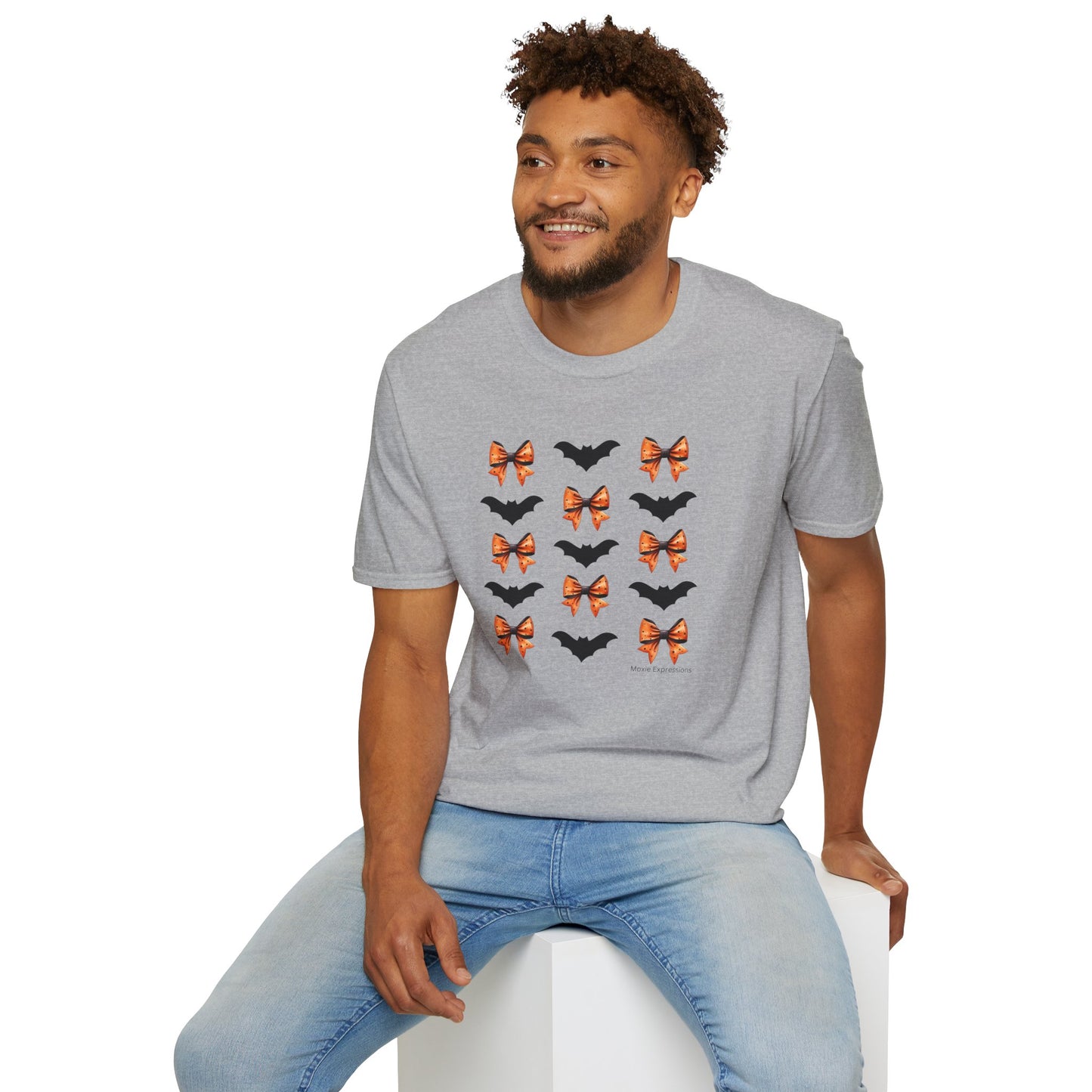 Batty Bowtique Unisex Softstyle Crewneck T-Shirt